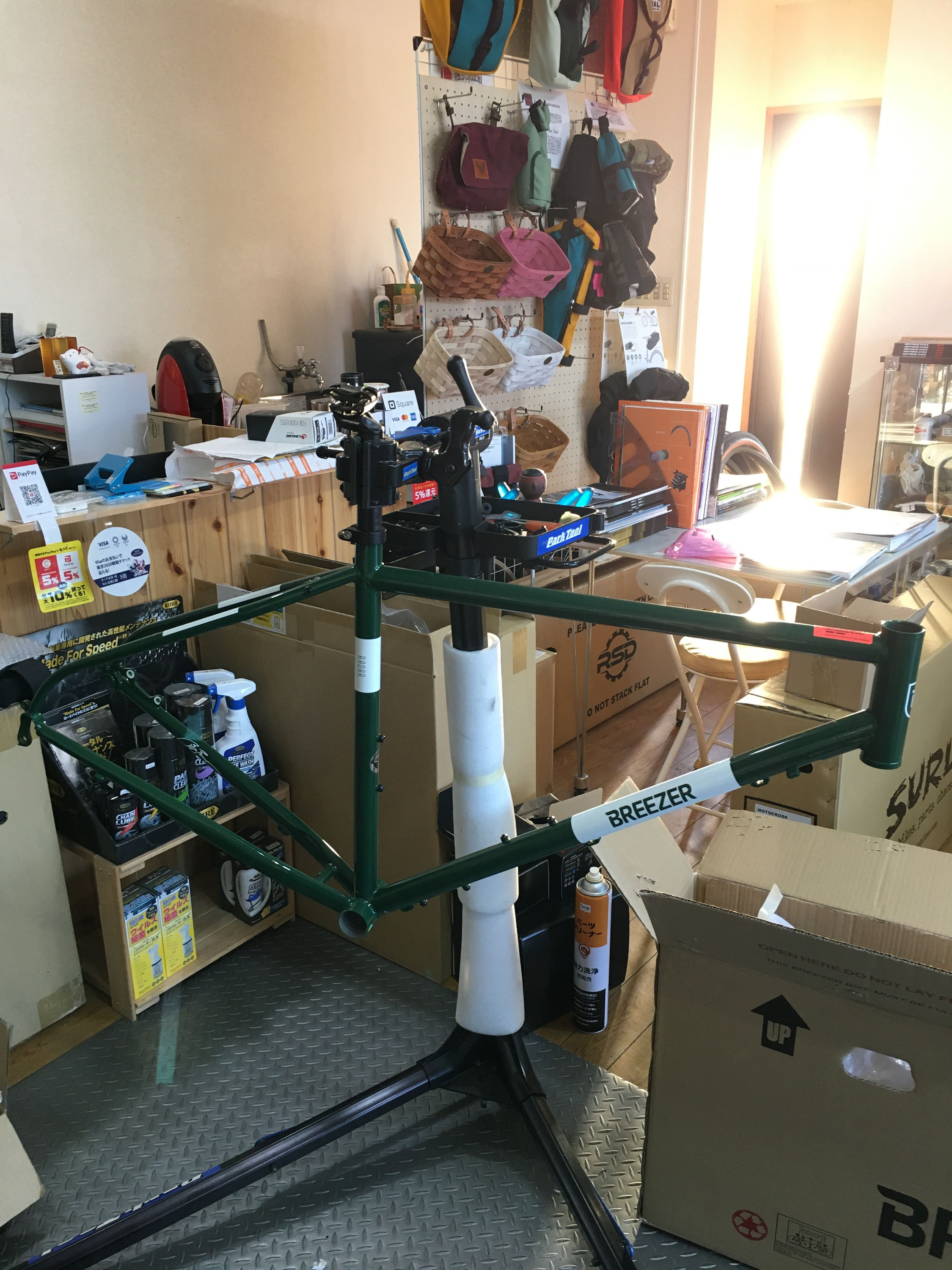自転車 ビルド