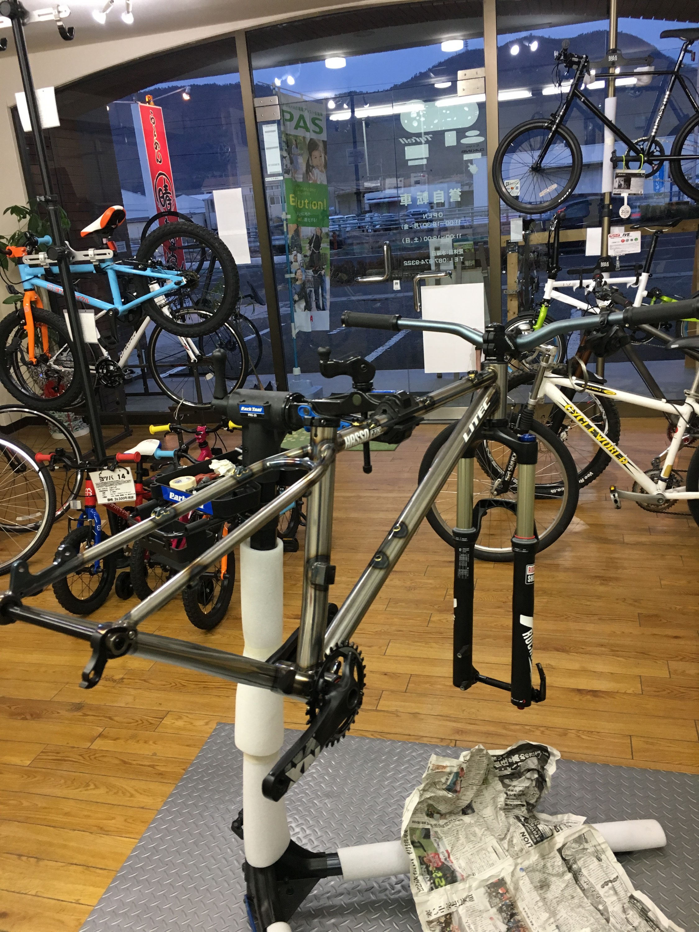 自転車本体 LITEC HASSO27.5 オーダービルド LITEC HASSO 27.5 V2 - 誉自転車ホームページ