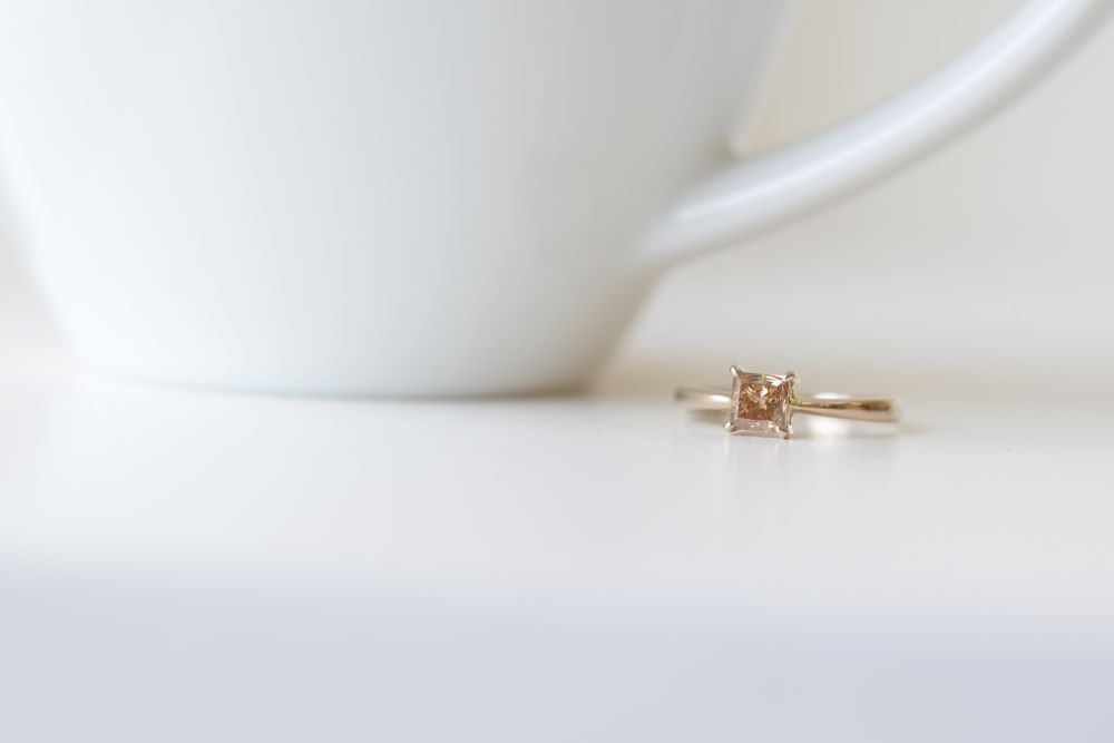 婚約指輪　エンゲージリング　ラウンドブリリアントカット ティファニー トゥルー エンゲージメント リング ラウンド