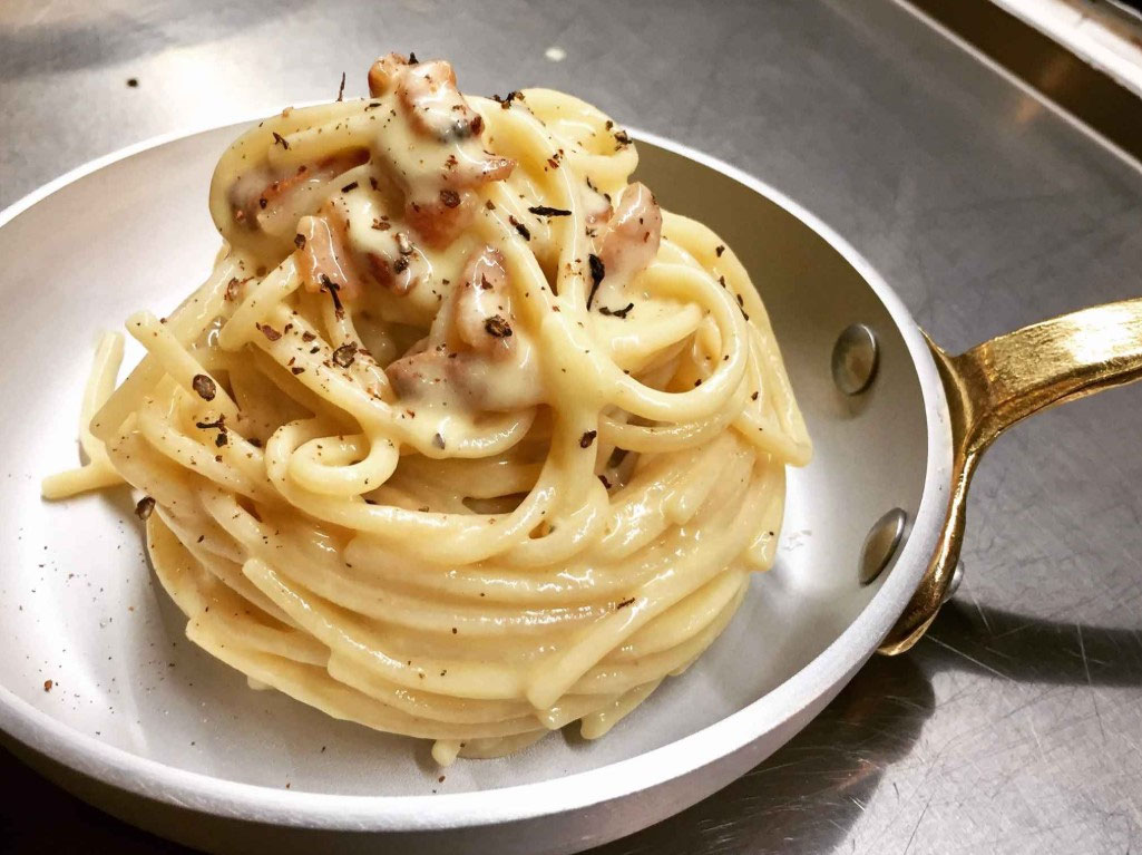 A Rome restaurant with 10 variations of Carbonara - amalfistyle