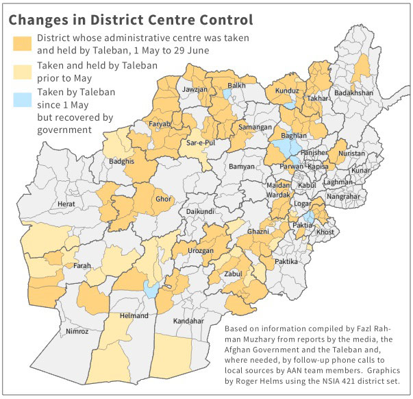 What Recent Taliban Advances In Afghanistan Do And Do Not Mean Innovative Sicherheits Und Geopolitik