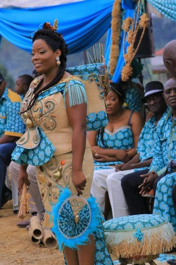 Tenue wax mariage top