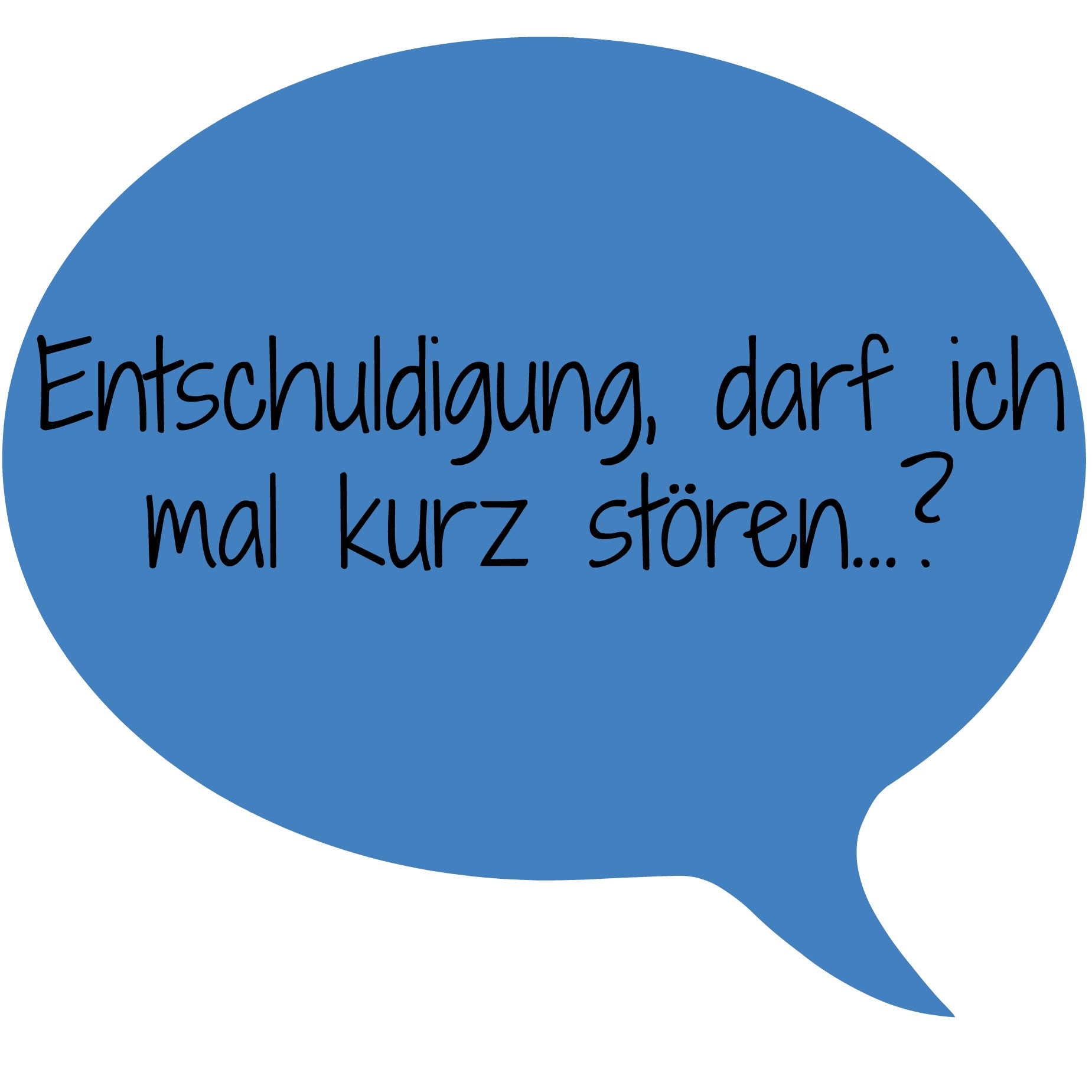 Entschuldigung, darf ich mal kurz stören... #1 - re-feists ...