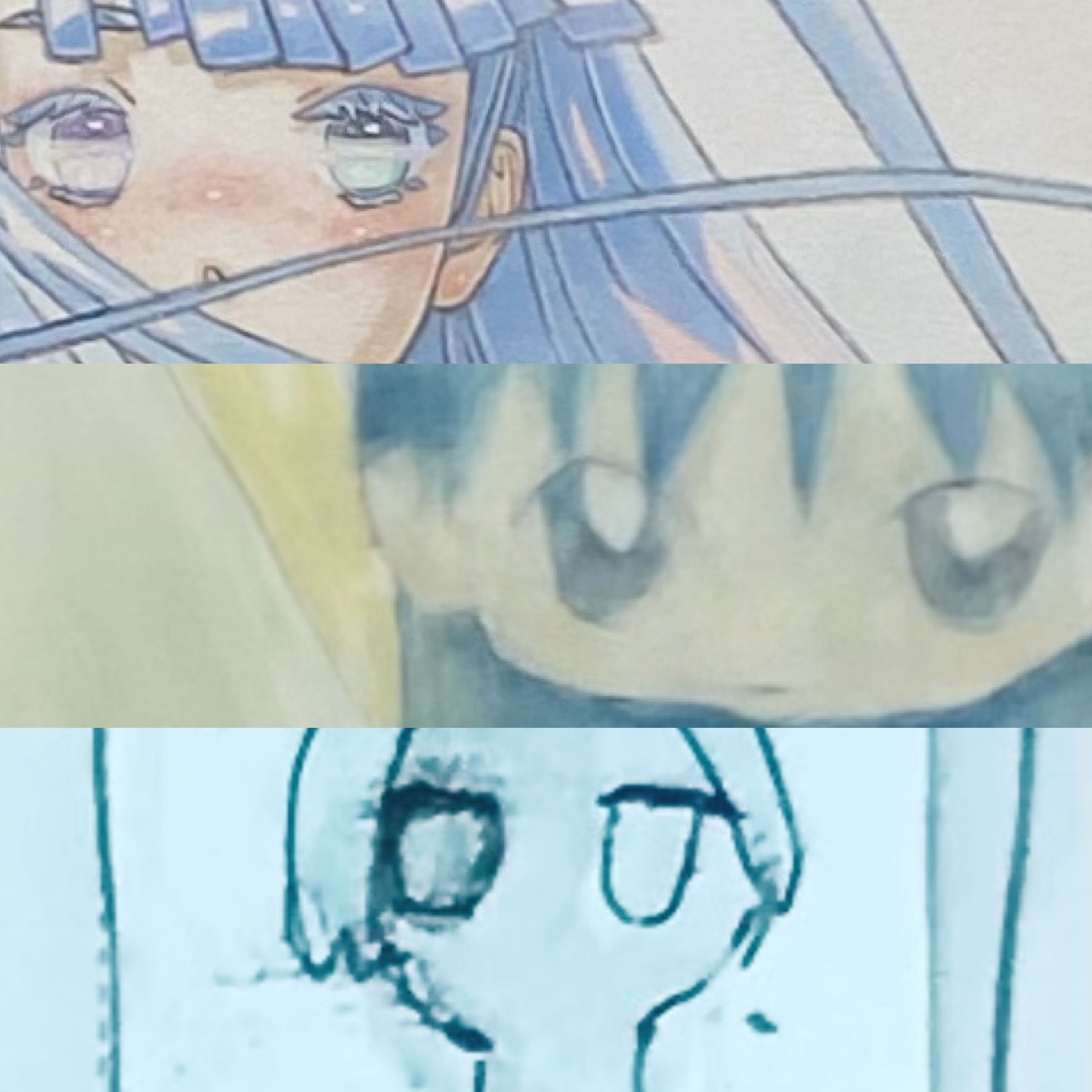 ロウブロウアート アクリル画 オリジナルキャラクターアート ロウブロウアート アクリル画 オリジナルキャラクターアート