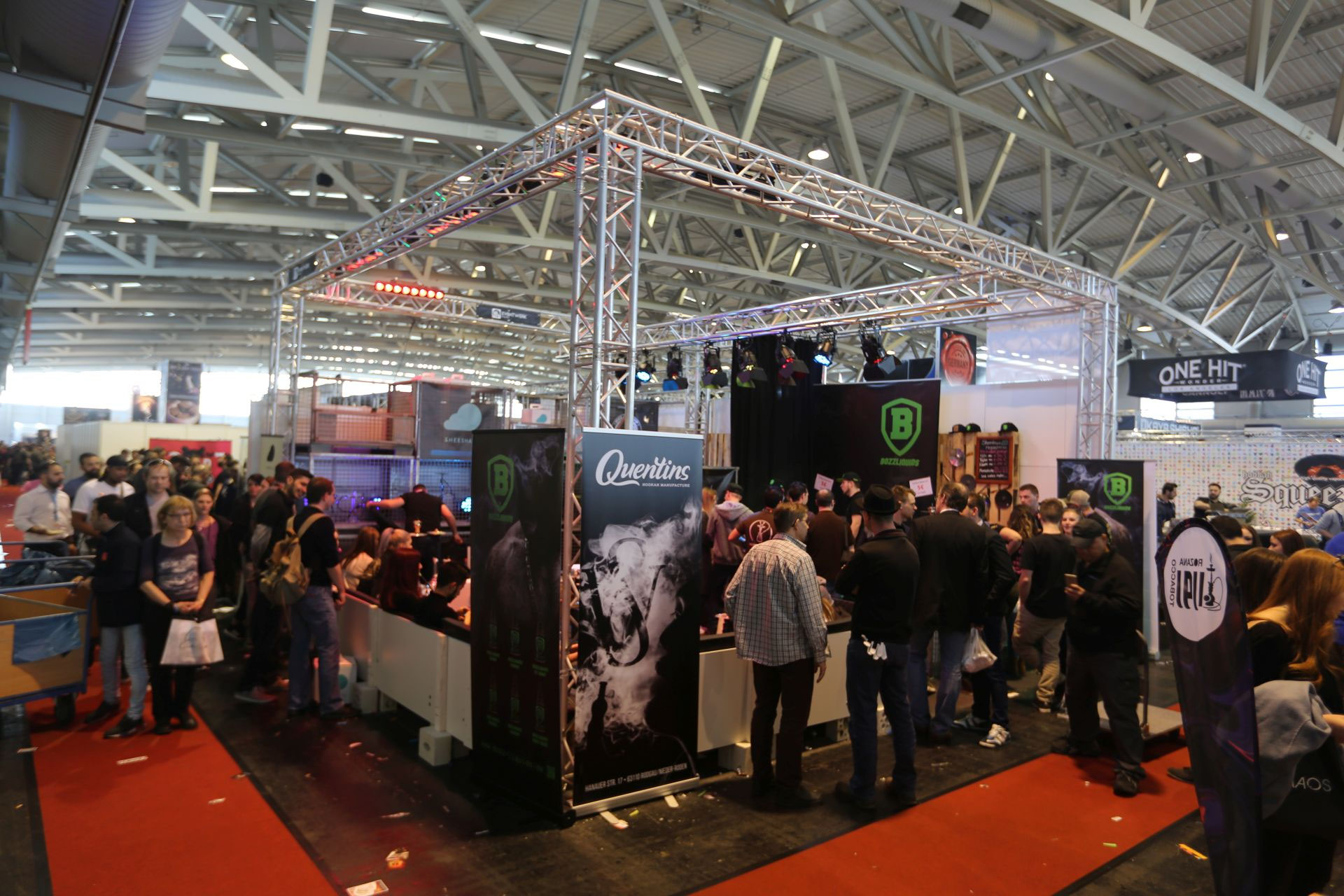 So wurde der Messestand auf der Shishamesse Frankfurt ein Erfolg