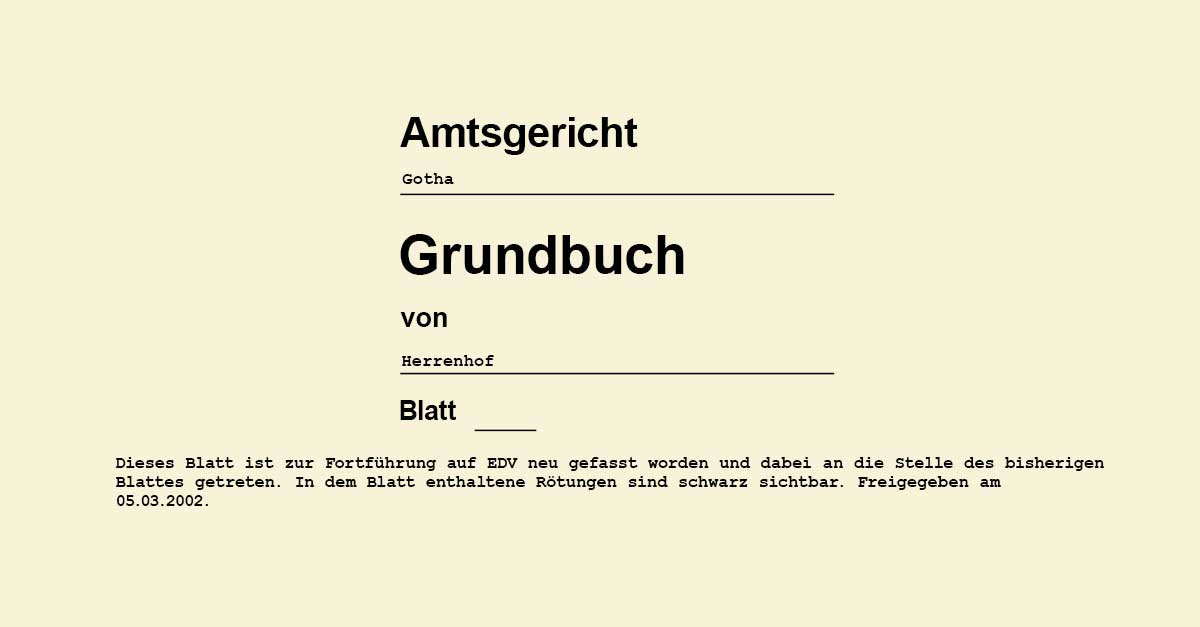 Grundbuch - Agas Immobilien - Ihre 1. Wahl vor Ort