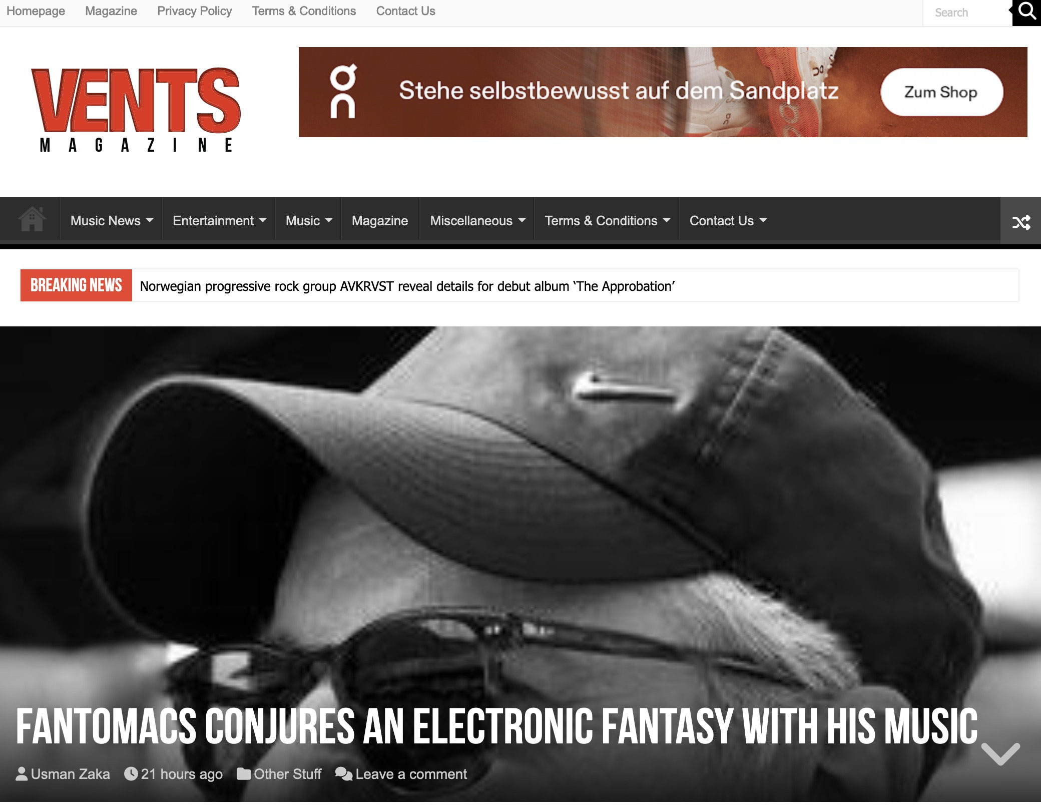 Press & Media - Fantomacs Music