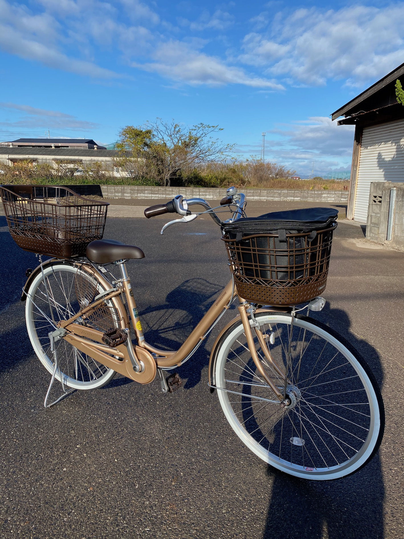 納車しました。ブリヂストン アルミーユ - あんどう自転車