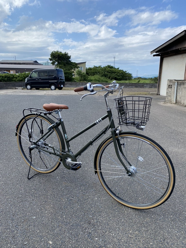 納車しました！ブリヂストン マークローザ3S カーキ - あんどう自転車