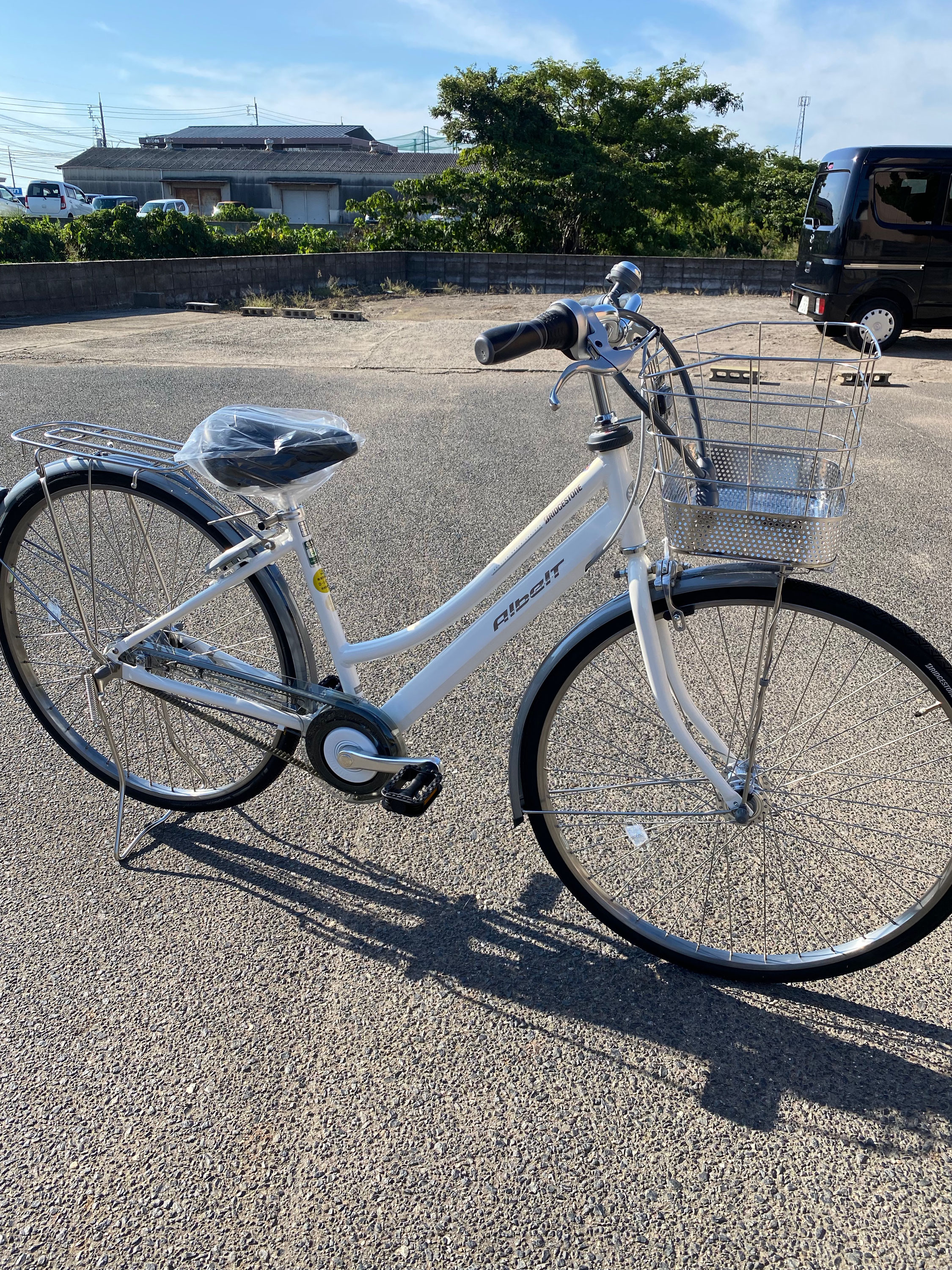 【2024年製 新品】 納車しました！アルベルト シャンパンホワイト「10月1日より P.X 自転車本体