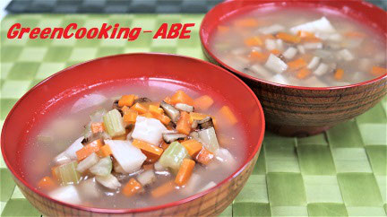 梅雨のむくみ太り解消薬膳レシピ 具沢山デトックススープ 21 6後 健康料理教室greencooking Abe 梅雨のむくみ太り解消薬膳レシピ 具沢山デトックススープ 21 6後 健康料理教室greencooking Abe