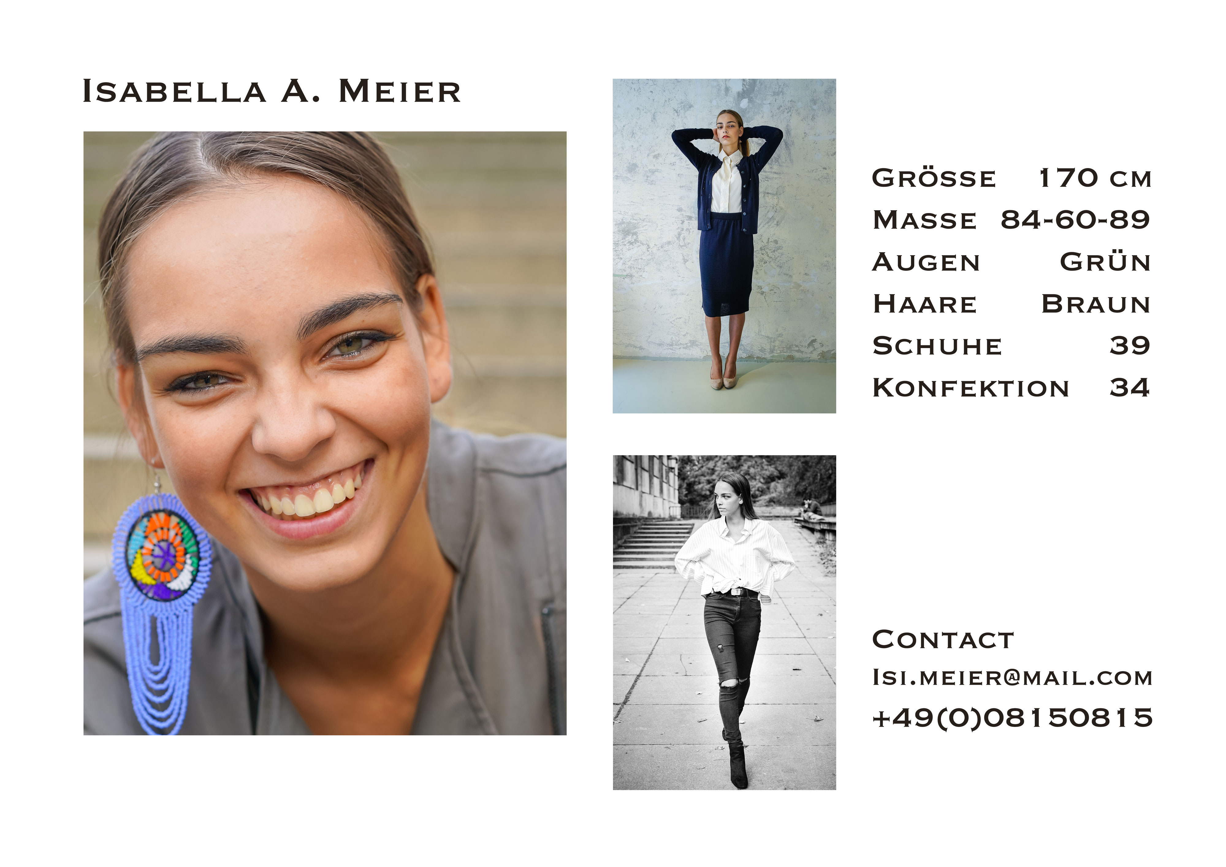 How to Sedcard - Alles rund um die Visitenkarte für Models mit ...