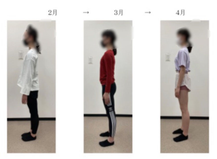 女子小中学生の体 