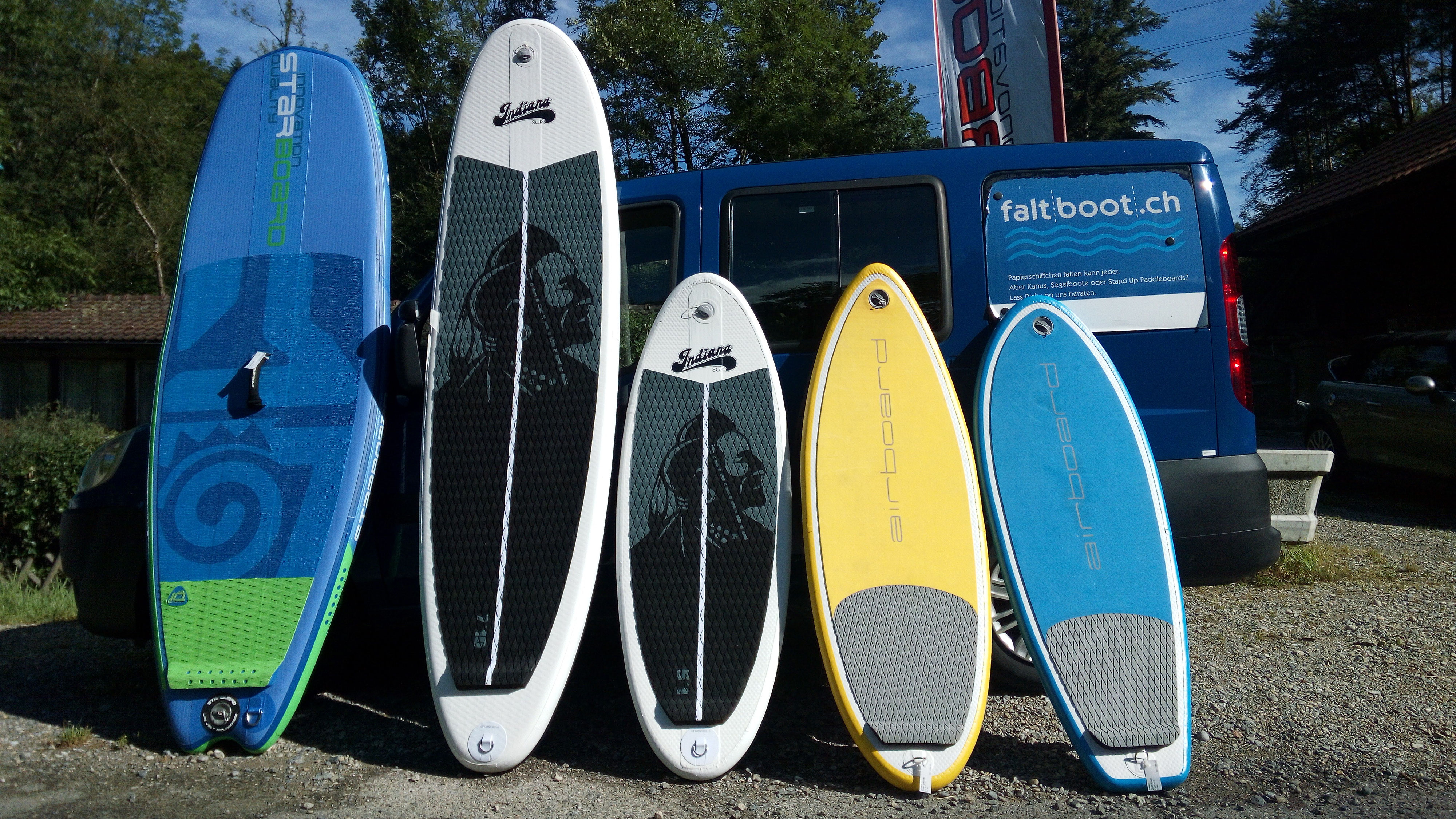 Aufblasbare Surfbretter - Der Faltladen