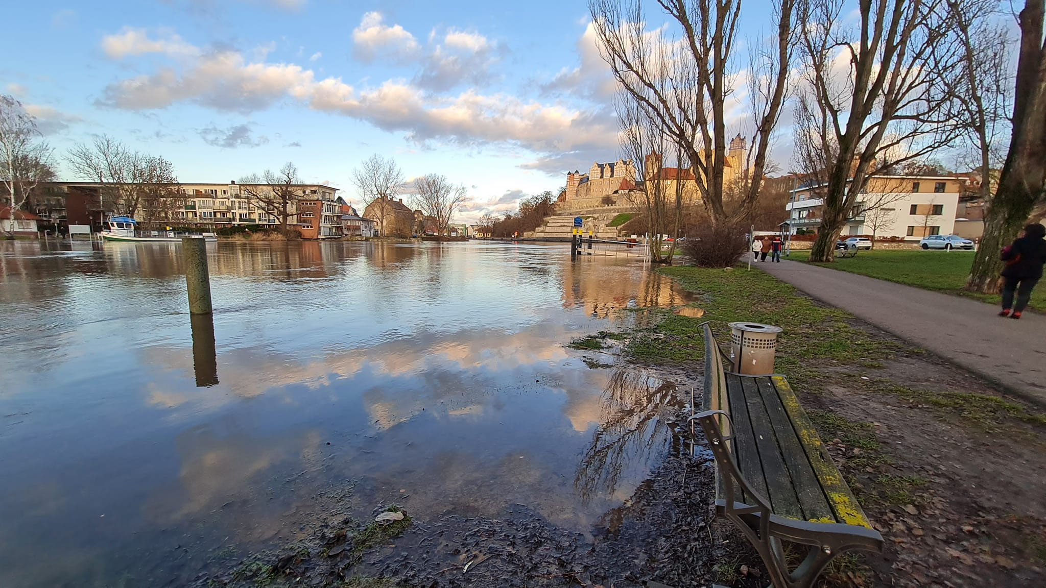 Pegel der Saale steigen langsam weiter - BBGLIVE