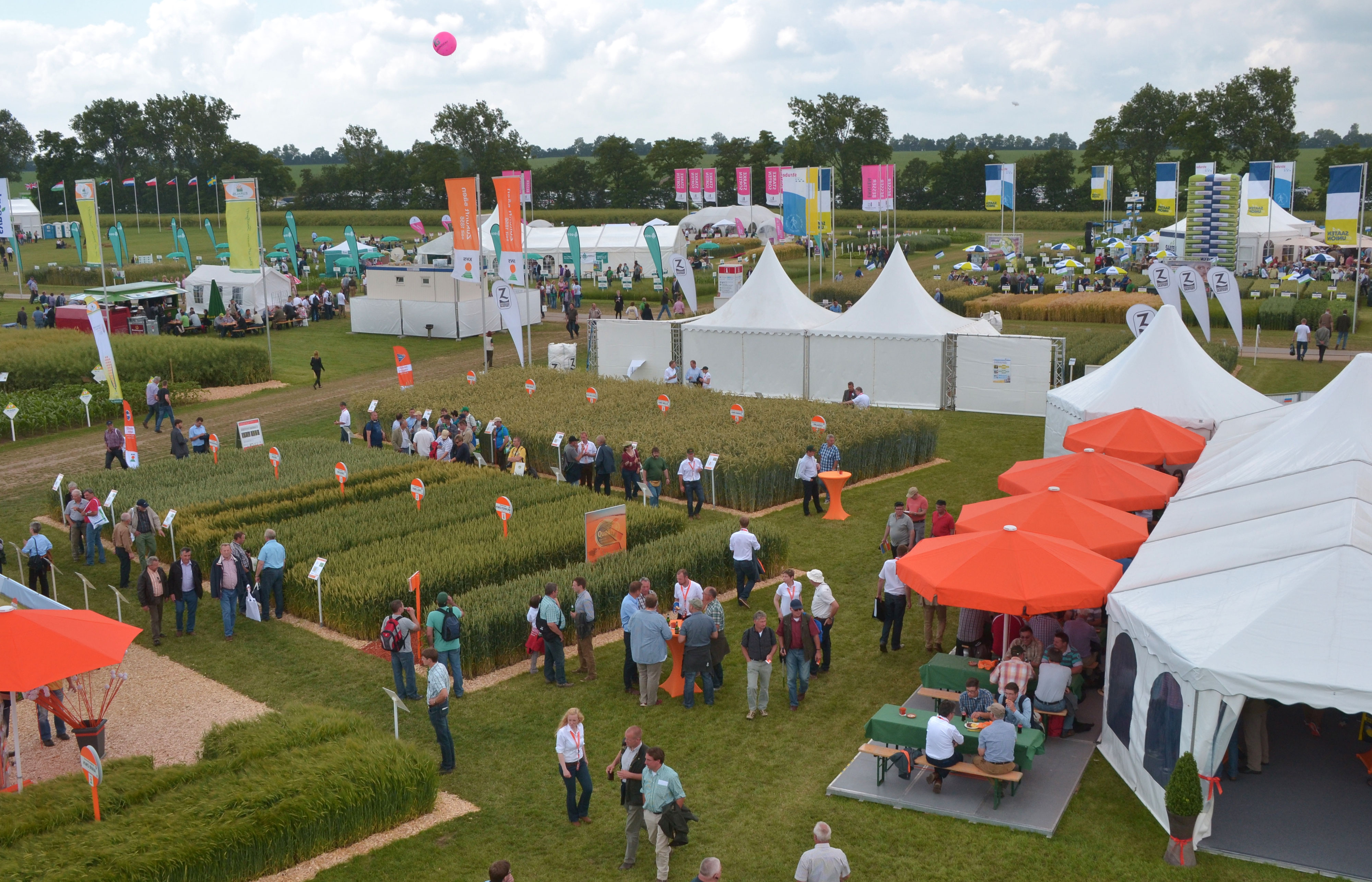 Startschuss für die DLG-Feldtage 2018 in Bernburg erfolgt ...