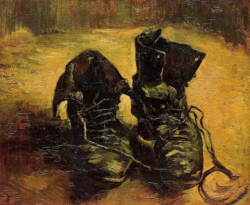 Ван гог ботинки. Ван гог ботинки