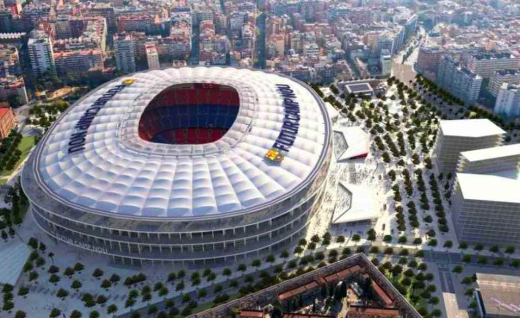 Реконструкция "Камп Ноу" завершится в 2026 году - barcelona-excursii