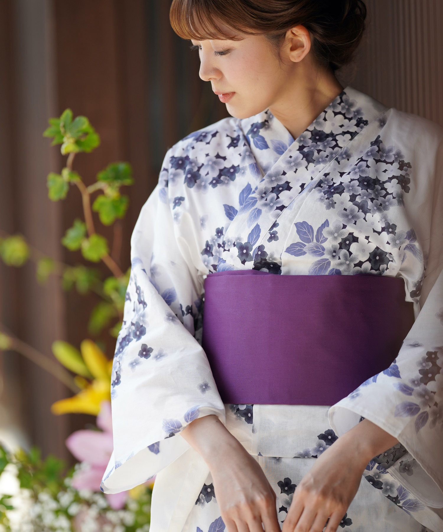 誰でも簡単に着れる浴衣3点セット 大人かわいいをいつでも適正価格で レディースファッション アール ピー エス Rps