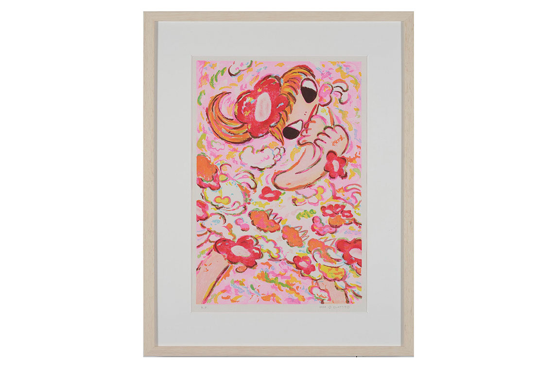ロッカクアヤコ 木版画作品 抽販売のお知らせ Gallery Target Official Site