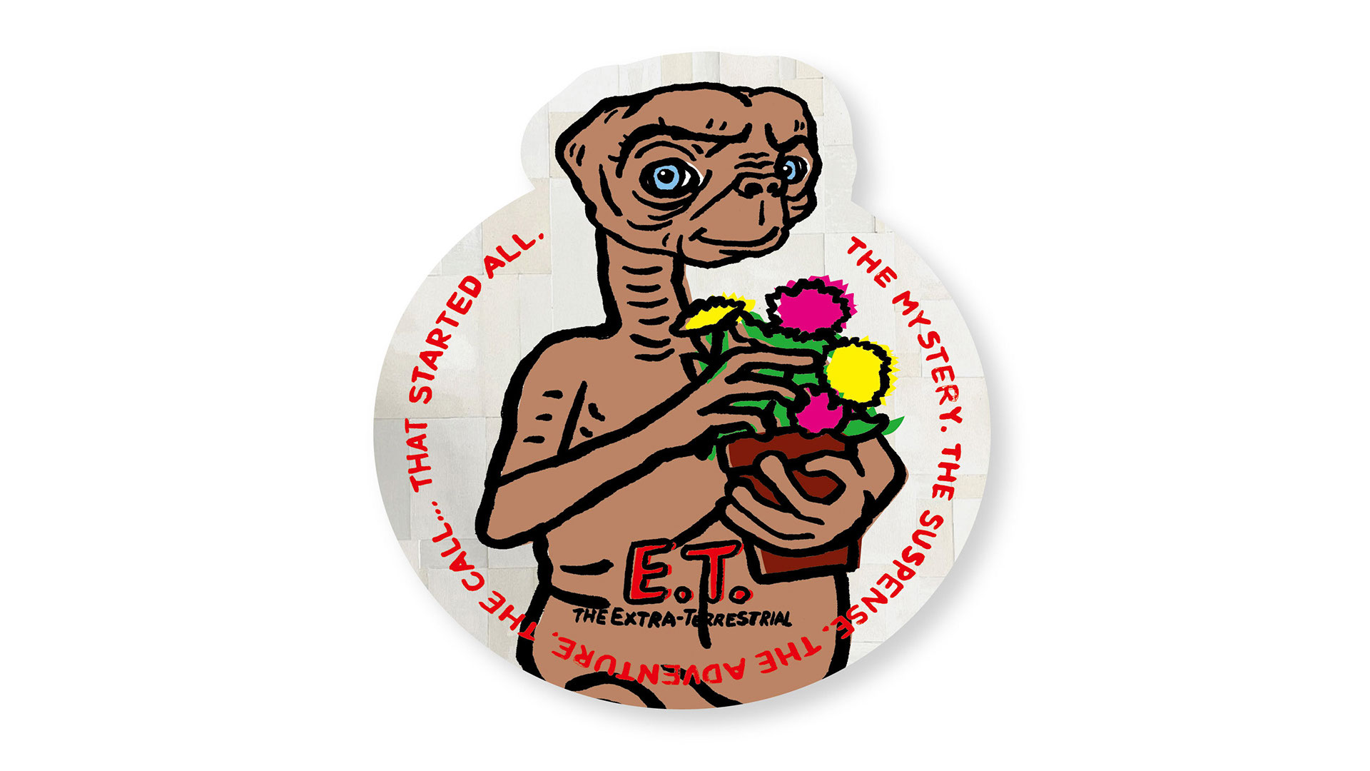 最も 割引 NAIJEL GRAPH 直筆アート ナイジェルグラフ E.T（E.T. The Extra フォトフレーム