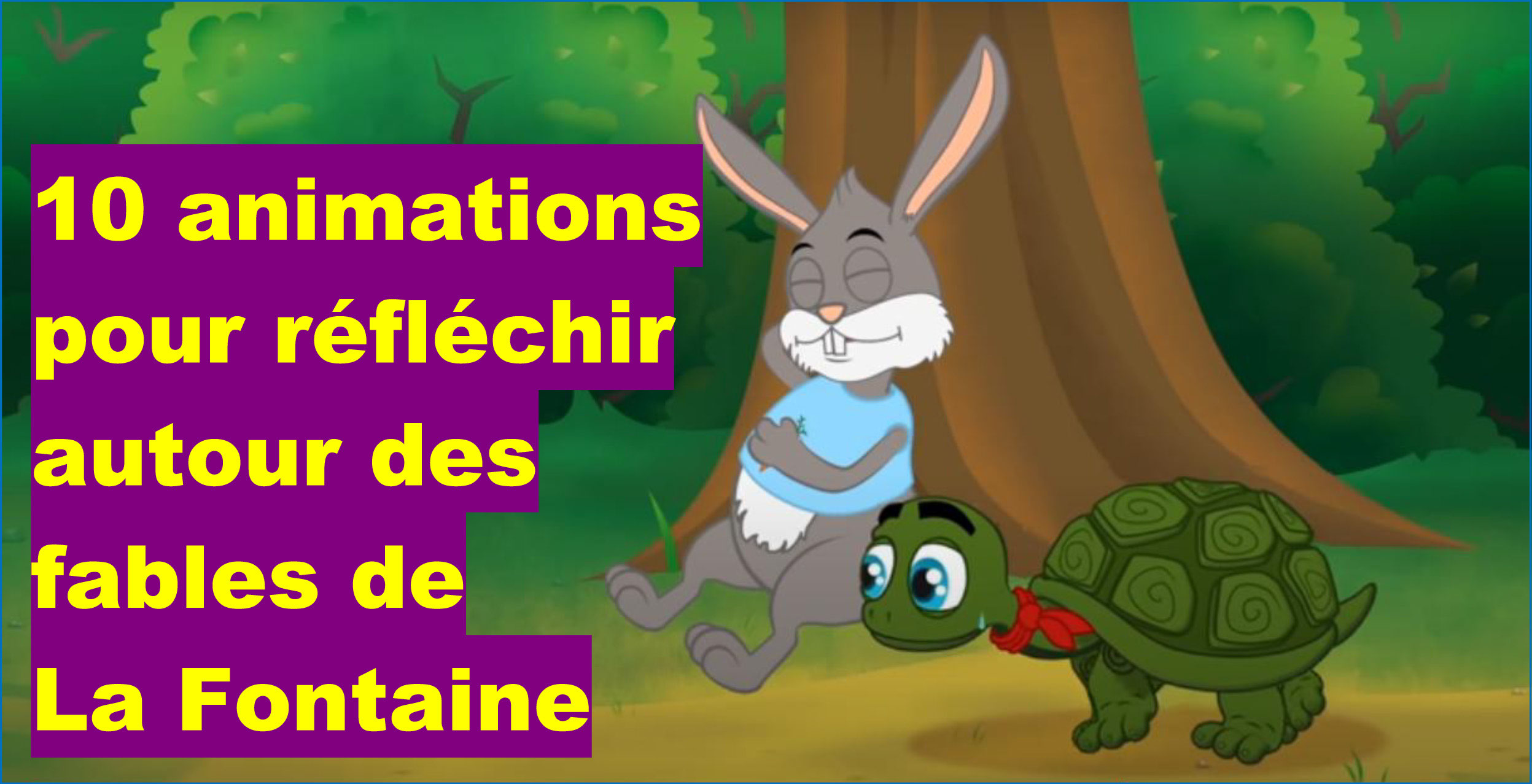 Dessin Fable De La Fontaine Facile 10 DESSINS ANIMÉS inspirés des FABLES DE LA FONTAINE pour philosopher avec les enfants - Site de labophilo !
