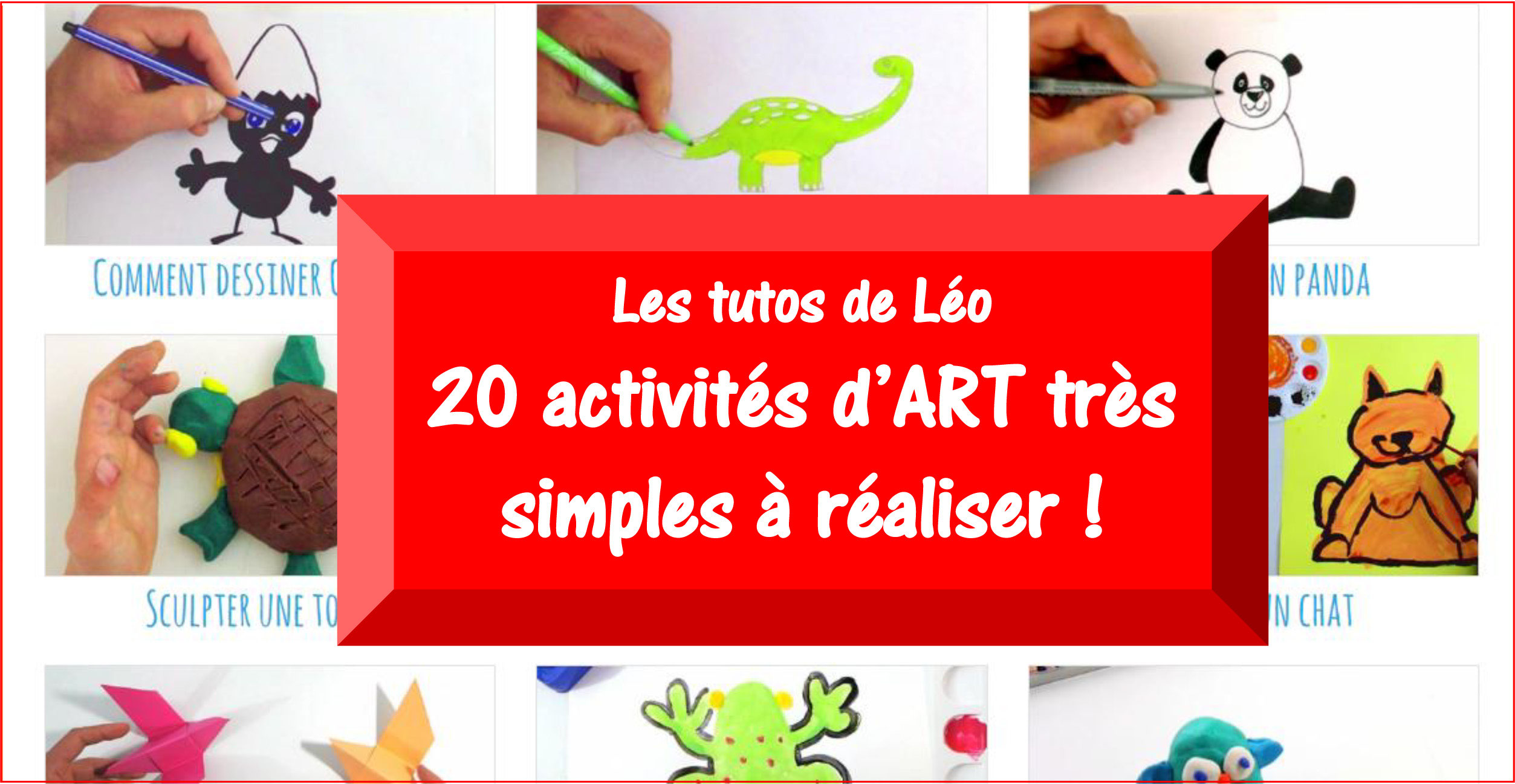 Les Tutos D Arts Plastiques De Leo Activites Tres Simples A Realiser Site De Labophilo