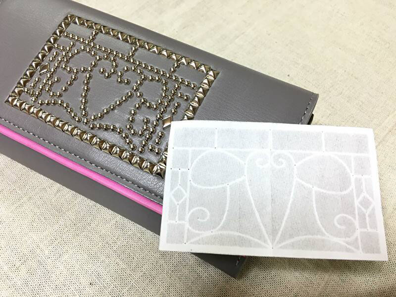 【特別送料無料!】 受注製作 スタッズ 長財布 - 長財布