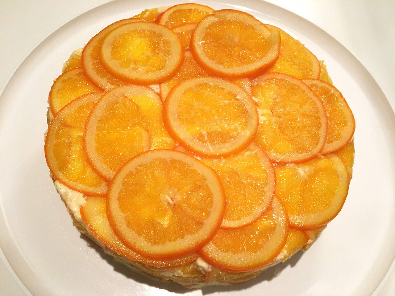 Orangen-Torte - Food Blog Kochphilosophen