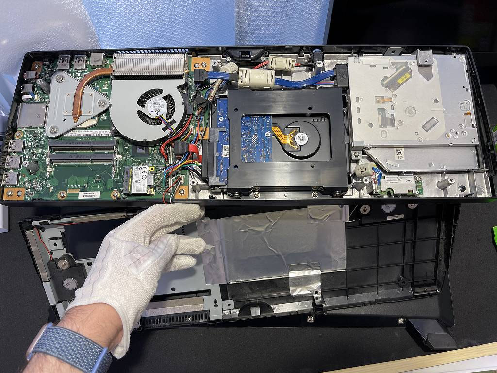 富士通 ESPRIMO WH77M 電源を入れるとピーピーピーとビープ音がして起動しない - ｜土岐市、多治見市、瑞浪市のパソコン修理専門サービス