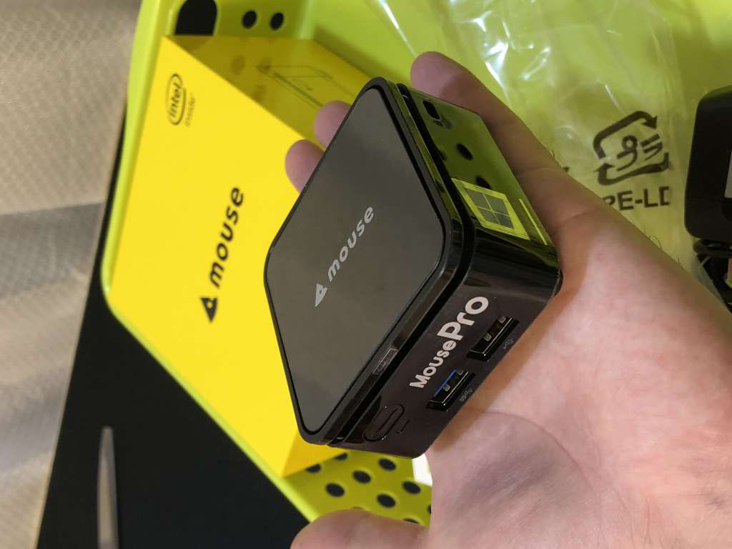 手のひらサイズ！MOUSE Pro C100-PVのセットアップを行いました