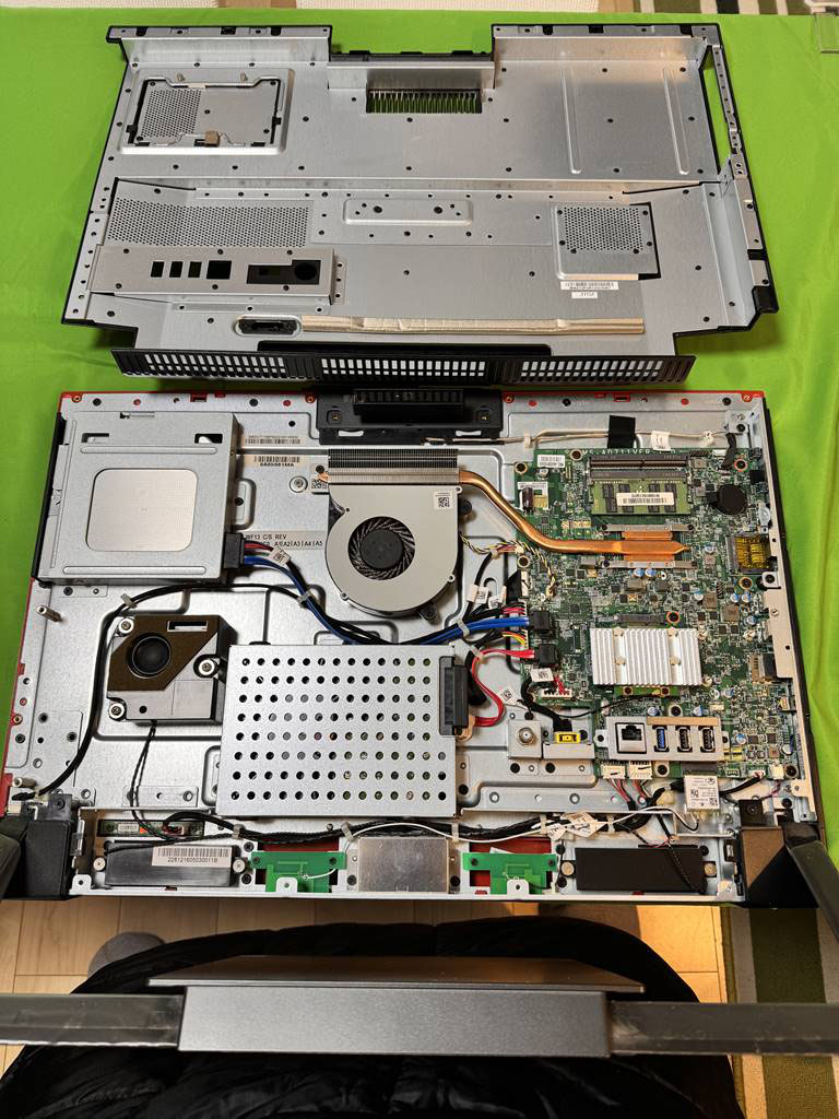 NEC PC-DA770FAR-KSのSSD換装のご依頼をいただきました NEC PC-DA770FAR-KSのSSD換装のご依頼をいただきました