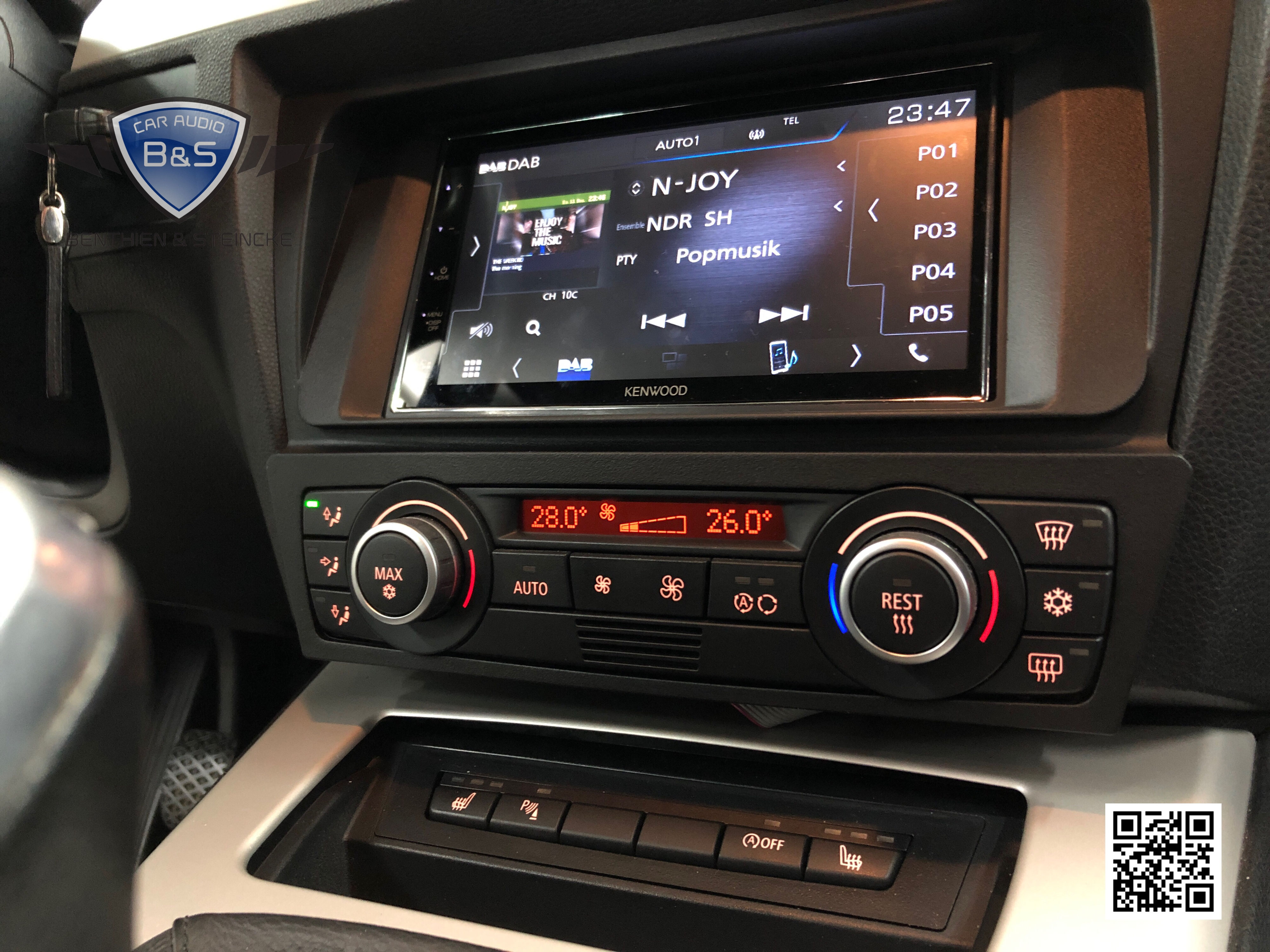 BMW 3er E90/91/92 Kenwood Apple Car Play B&S Car Audio Autohifi Bad