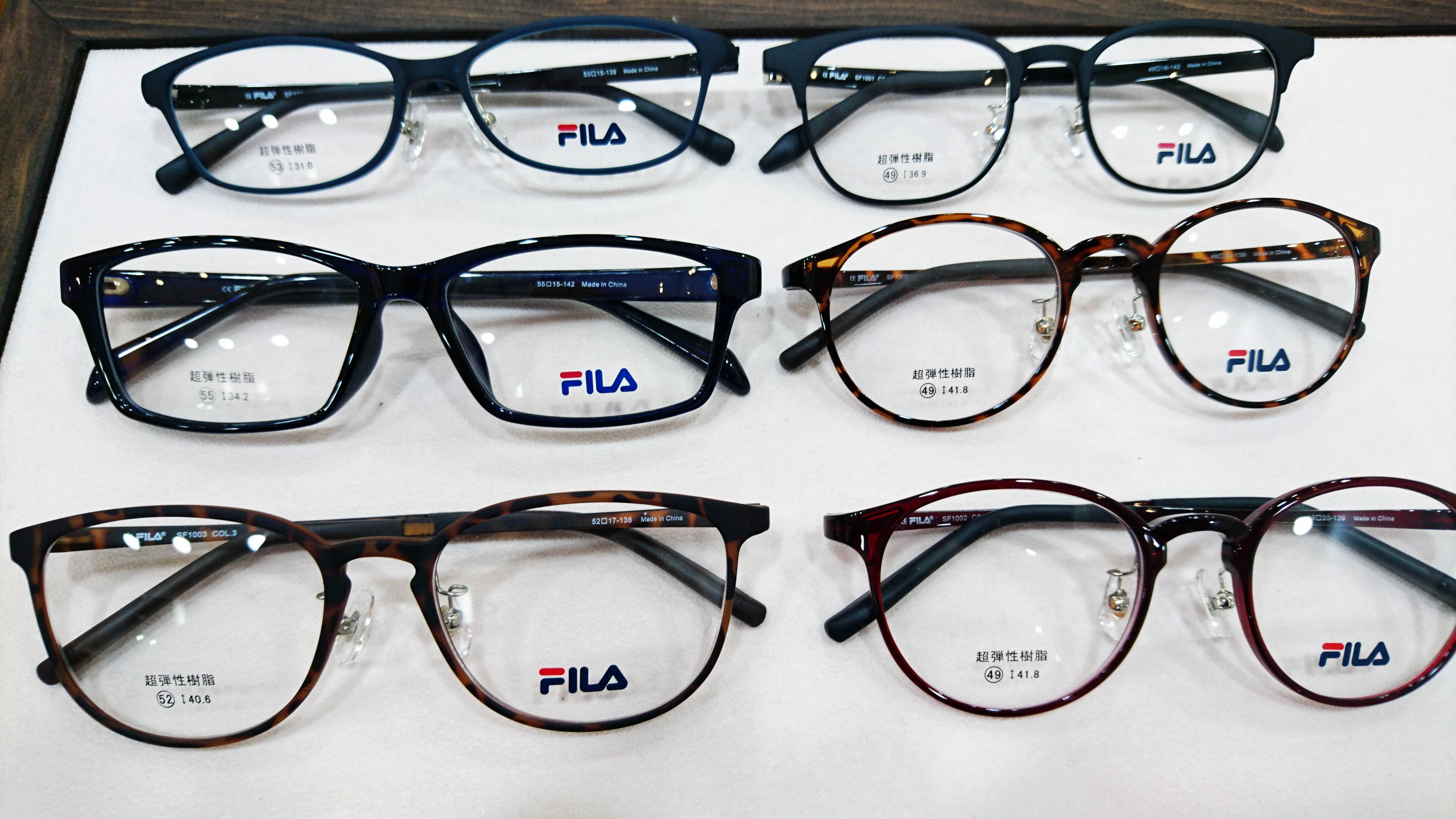 FILA（フィラ）のフレーム入荷しました - 横浜大口の眼鏡店 視能
