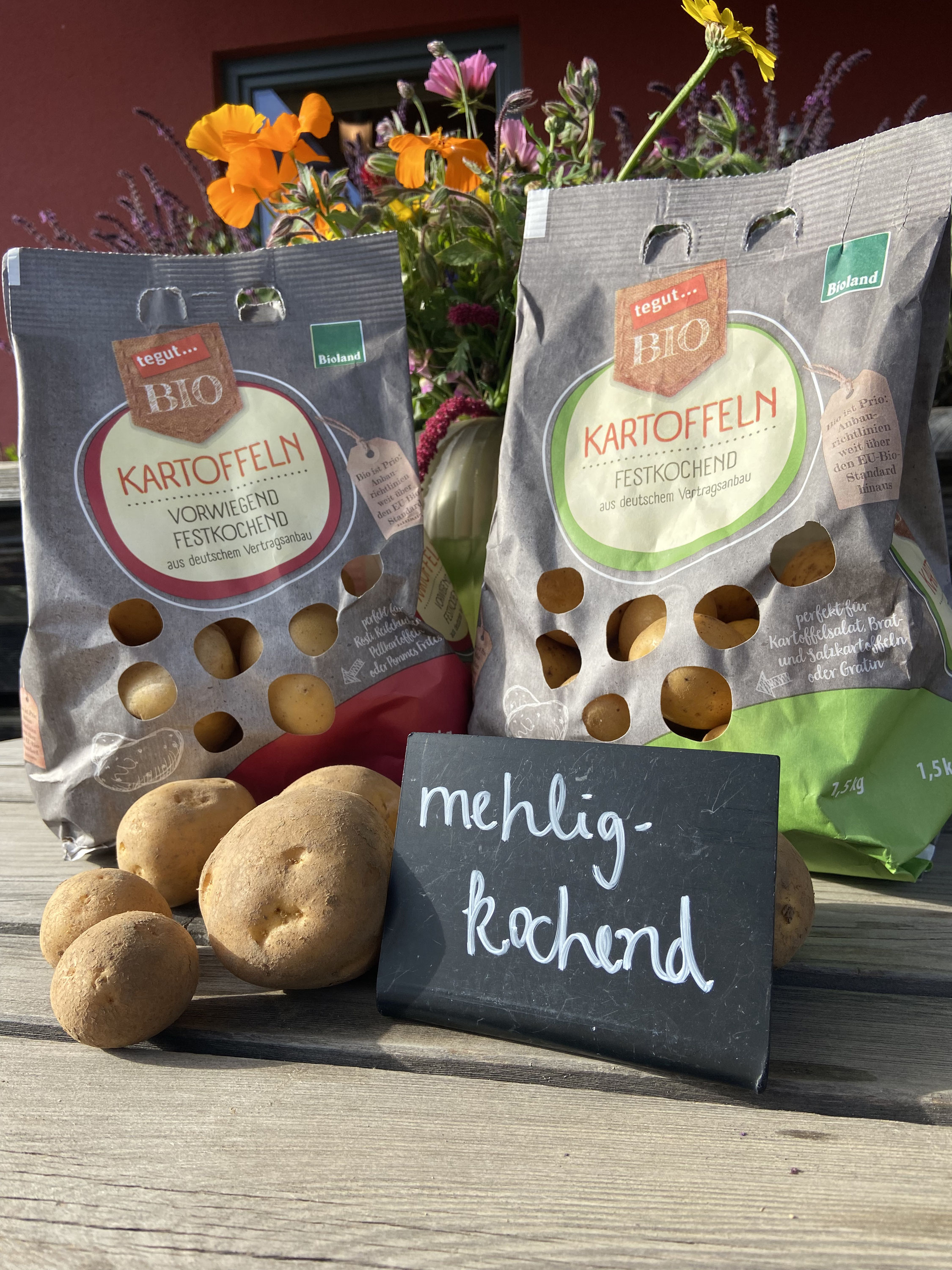 Verwendung von Kartoffeln mit verschiedenen Kocheigenschaften ...