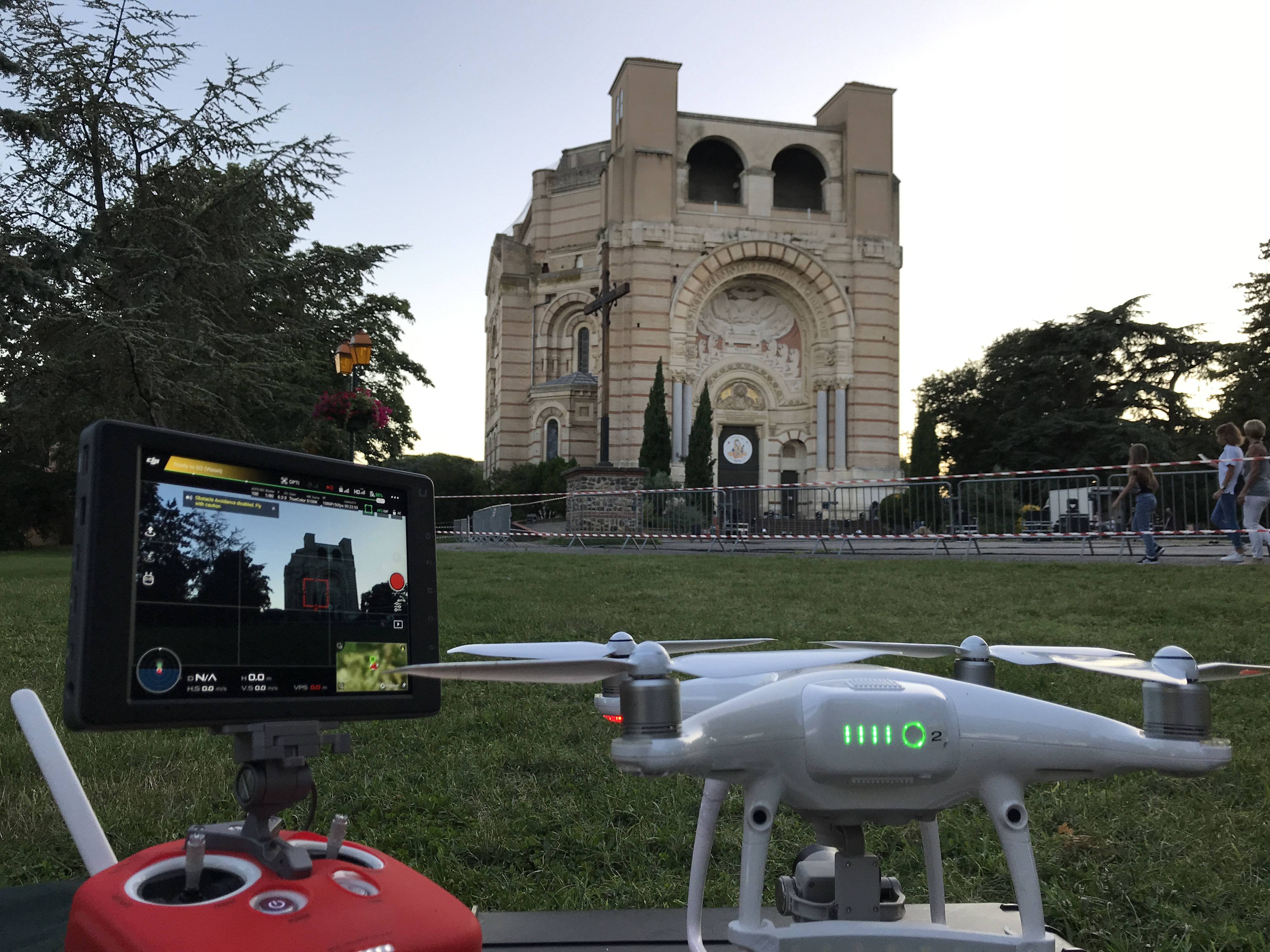 BASILIQUE SAINTE GERMAINE Drone Sud Toulouse