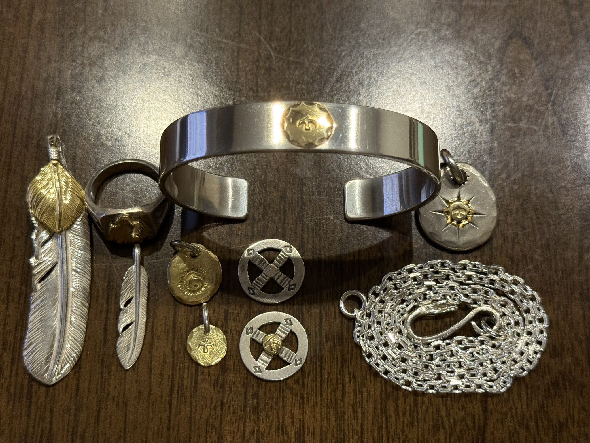 イーグルキャピタルワン　金無垢ビーズ　M 2発　goro's イーグルキャピタルワン M 18K 無垢ビーズ2発 イーグルキャピタルワン