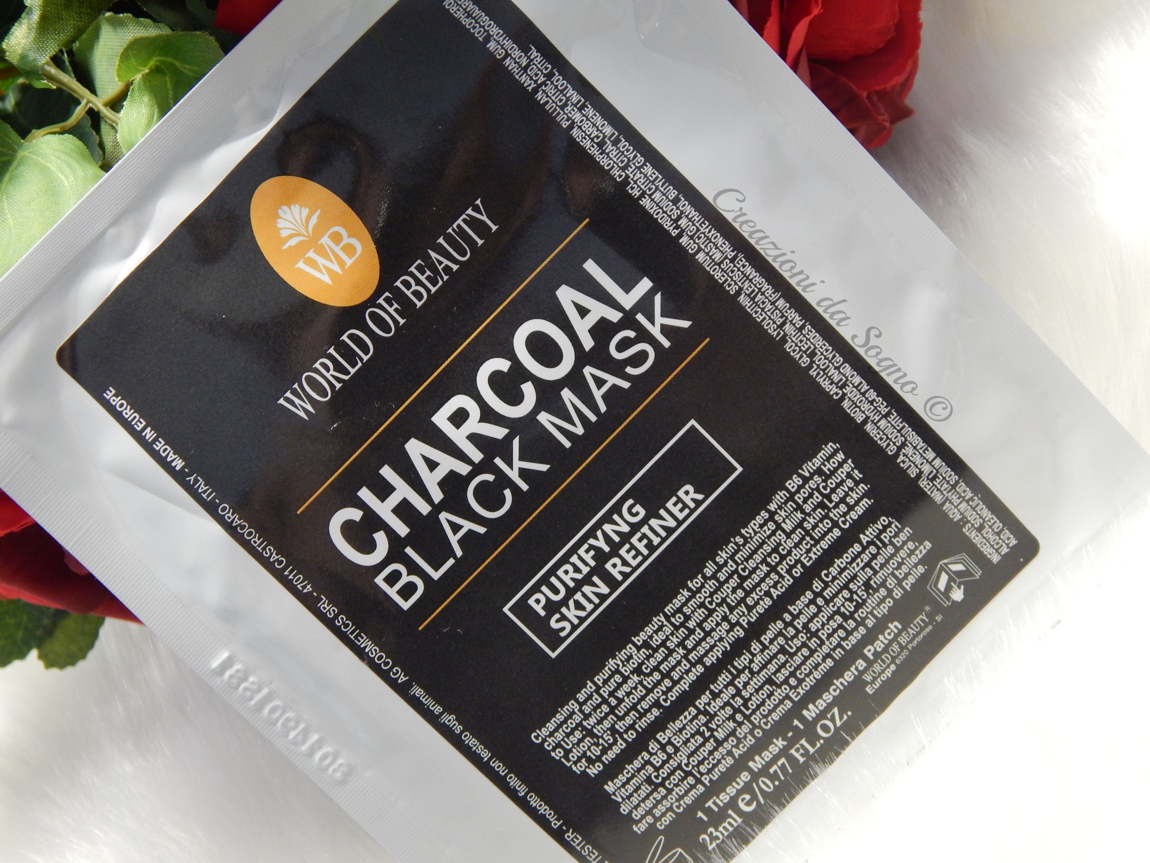 [Review] Charcoal Black Mask World of Beauty - Blog lifestyle and hobbies