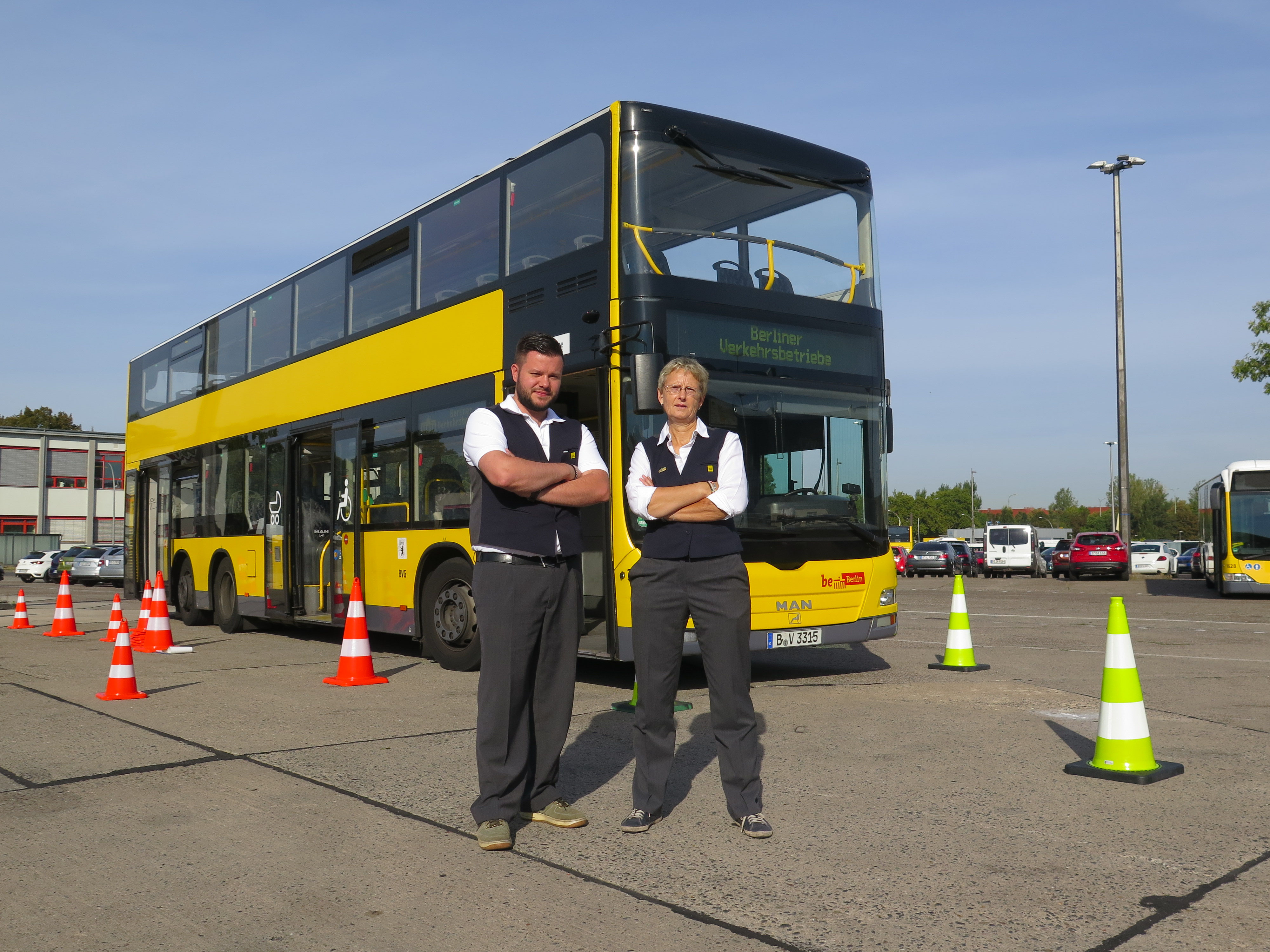 In Berlin findet die erste Europameisterschaft der Busfahrerinnen und Busfahrer statt In Berlin findet die erste Europameisterschaft der Busfahrerinnen und Busfahrer statt