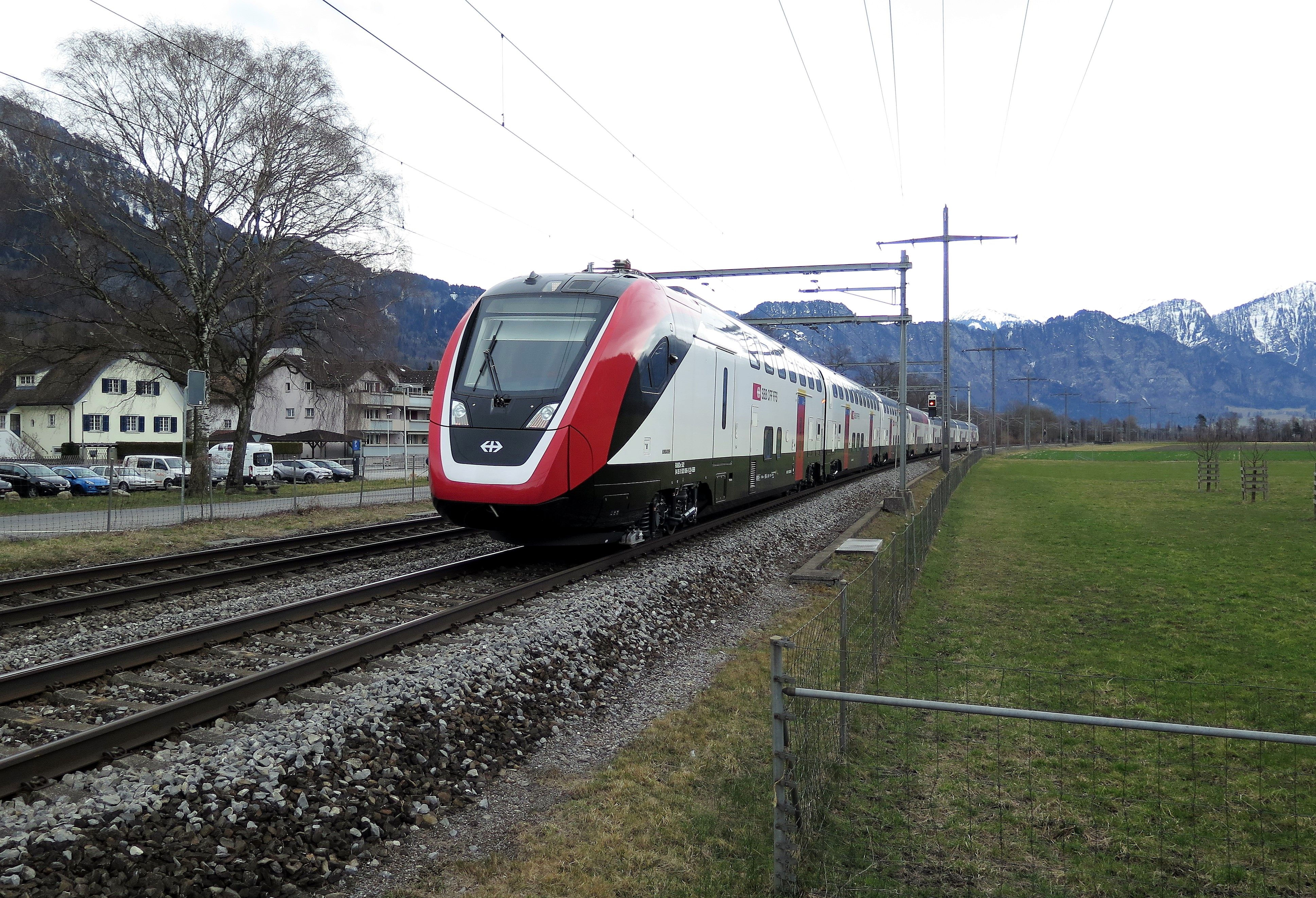 Neue SBB FernverkehrsDoppelstockzüge ab Dezember 2018 im