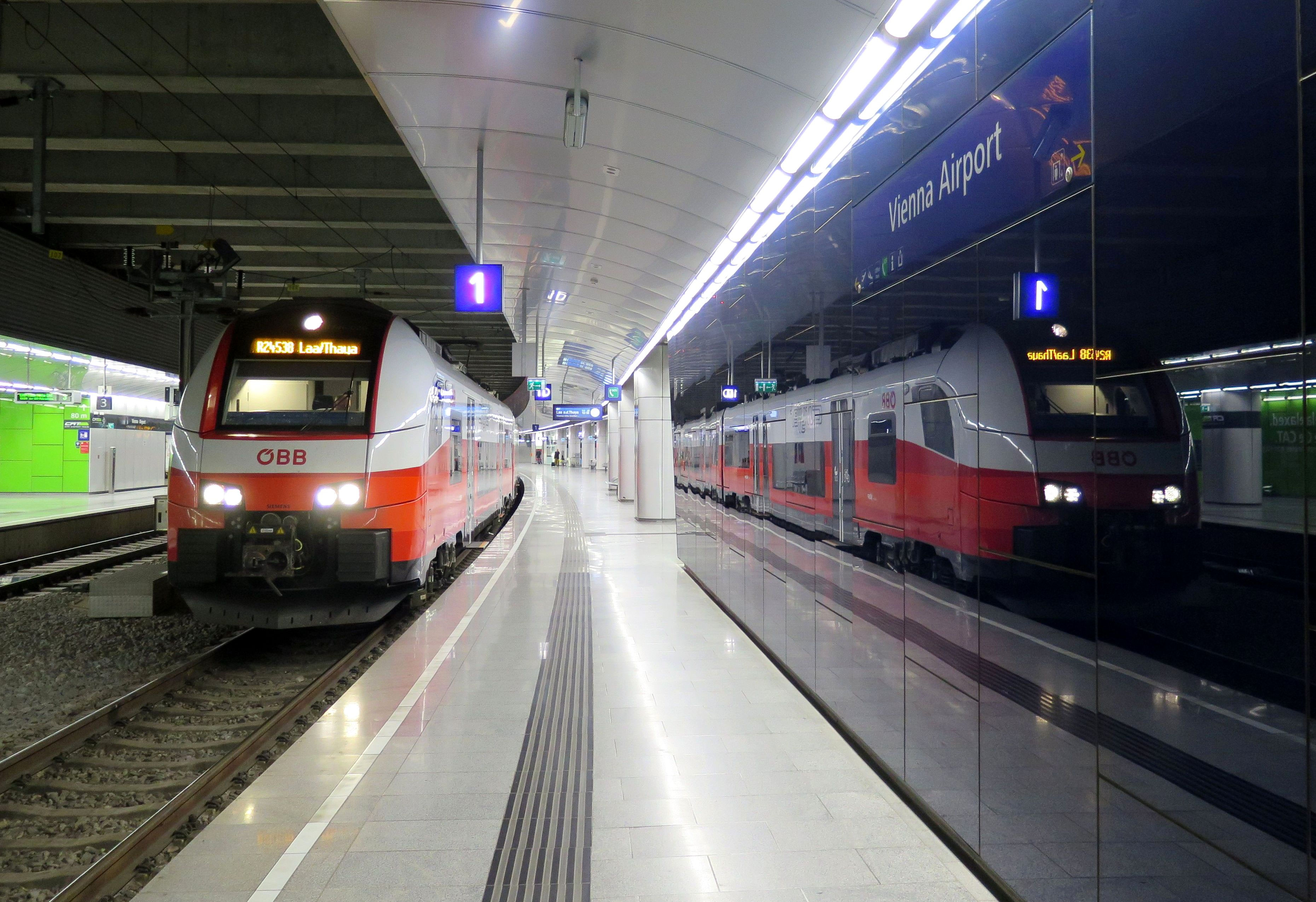 Taktverdichtung Auf Der Wiener Flughafenschnellbahn S7 Ab 4 September 