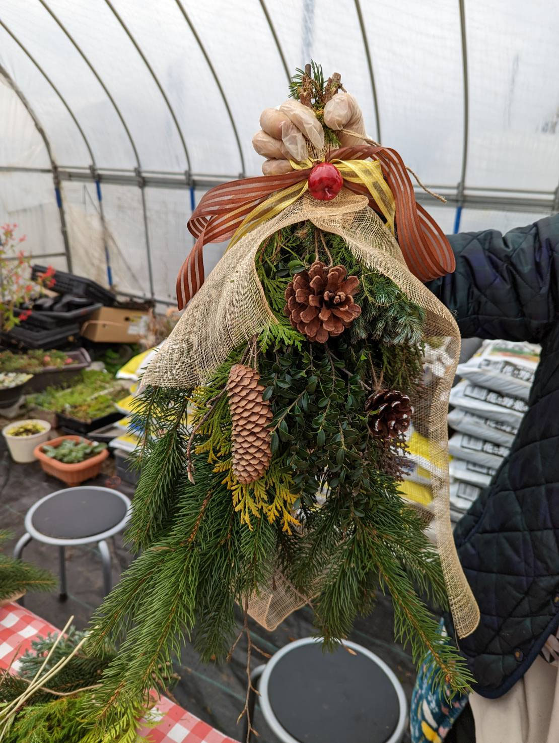 クリスマススワッグを作ろう - むらやま観光なび