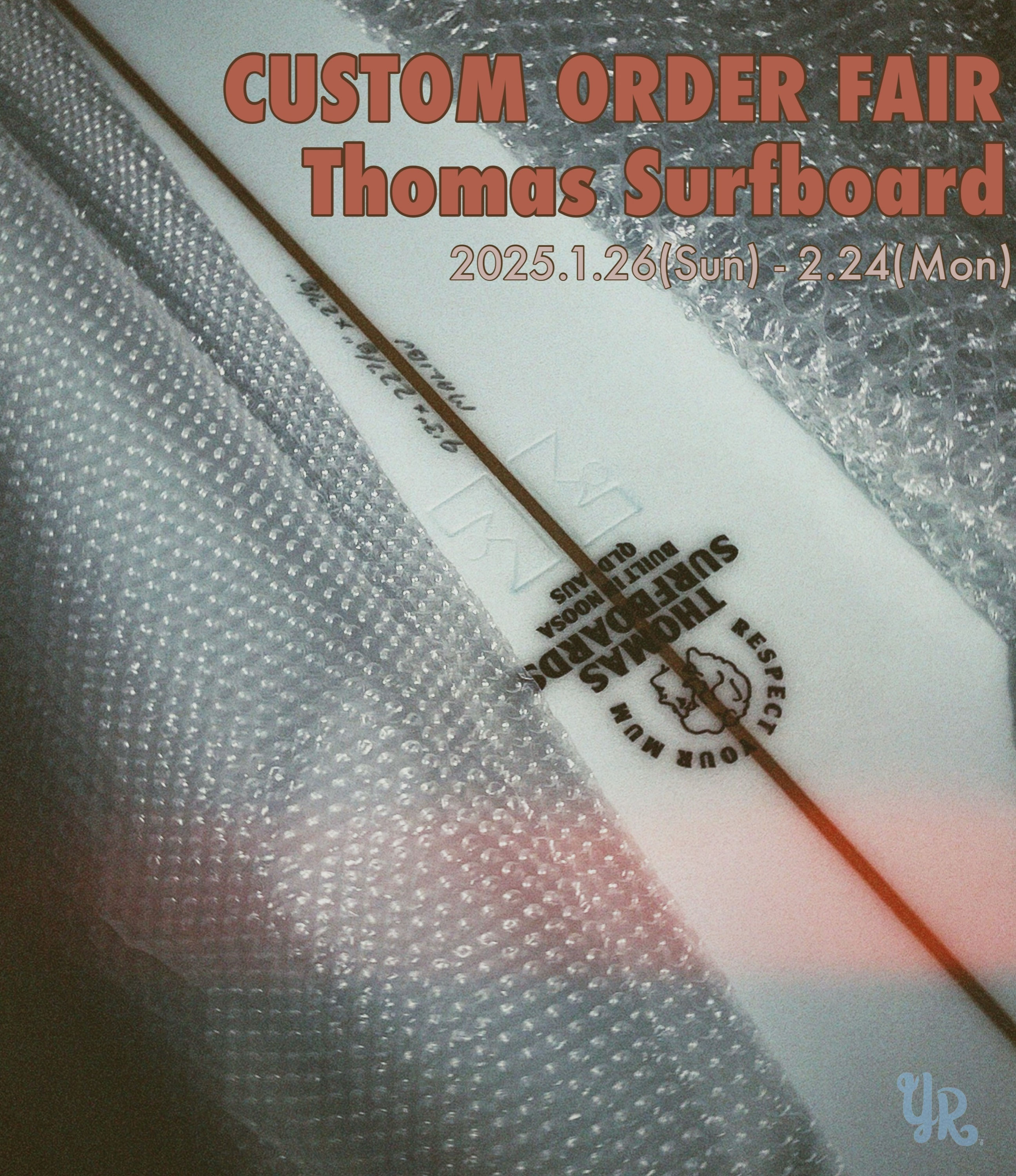 カスタムオーダーフェア開催のお知らせ - Thomas Surfboard カスタムオーダーフェア開催のお知らせ - Thomas Surfboard
