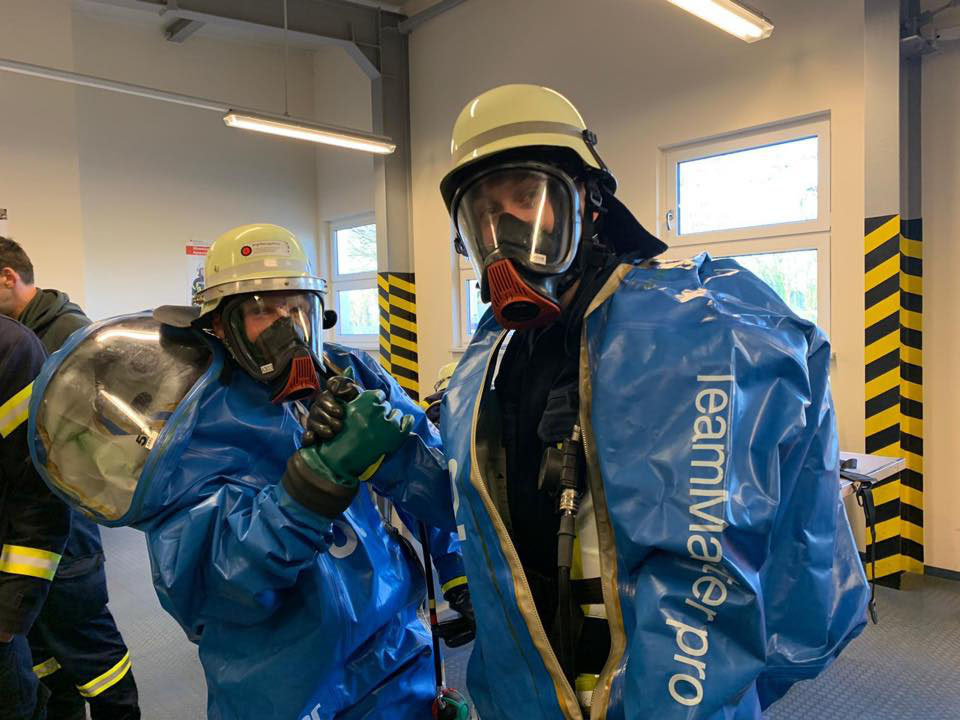 Vier neue CSA-Träger - GemeindeFEUERWEHR Besitz