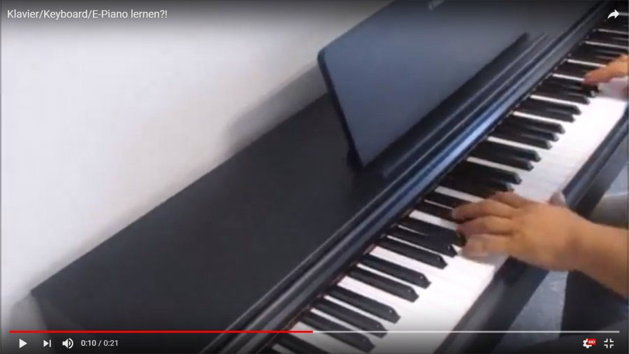 KLAVIER / KEYBOARD / EPIANO LERNEN... Bluenote Musicschool