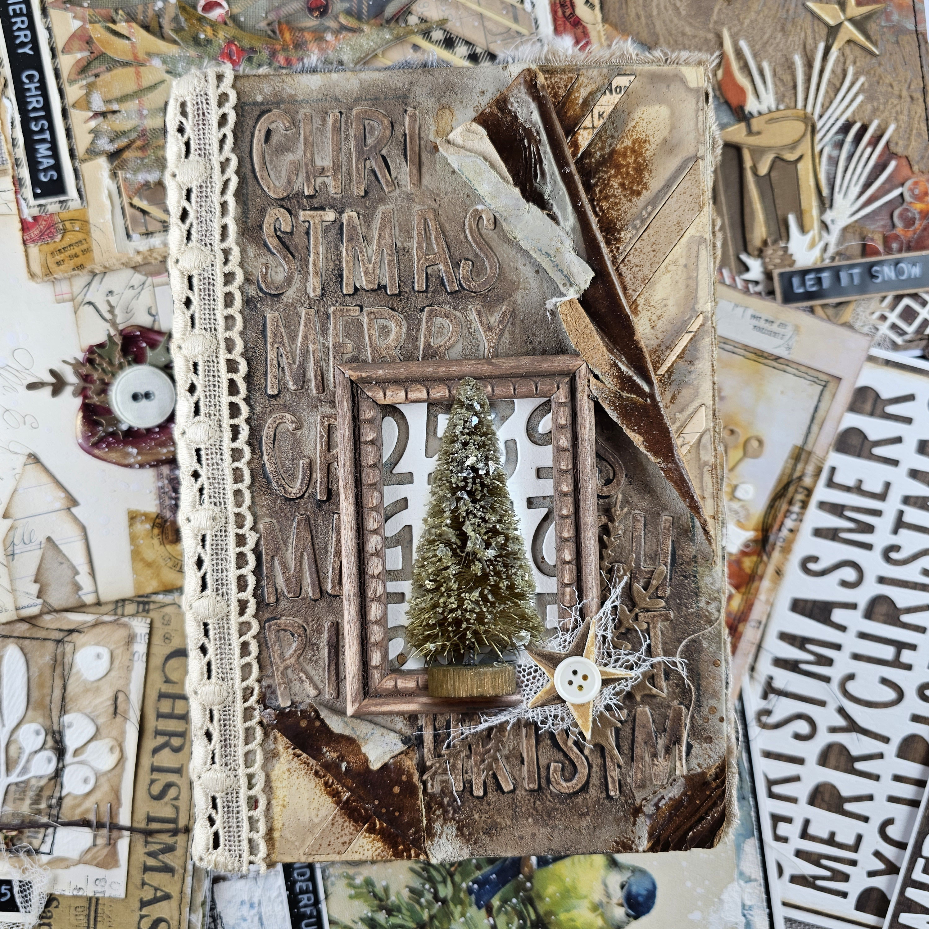 Tim Holtz Christmas Holiday 2023 Sizzix Release!