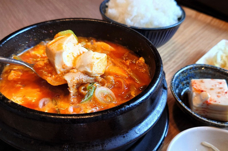 ランチ-南城市-香り純豆腐-沖縄