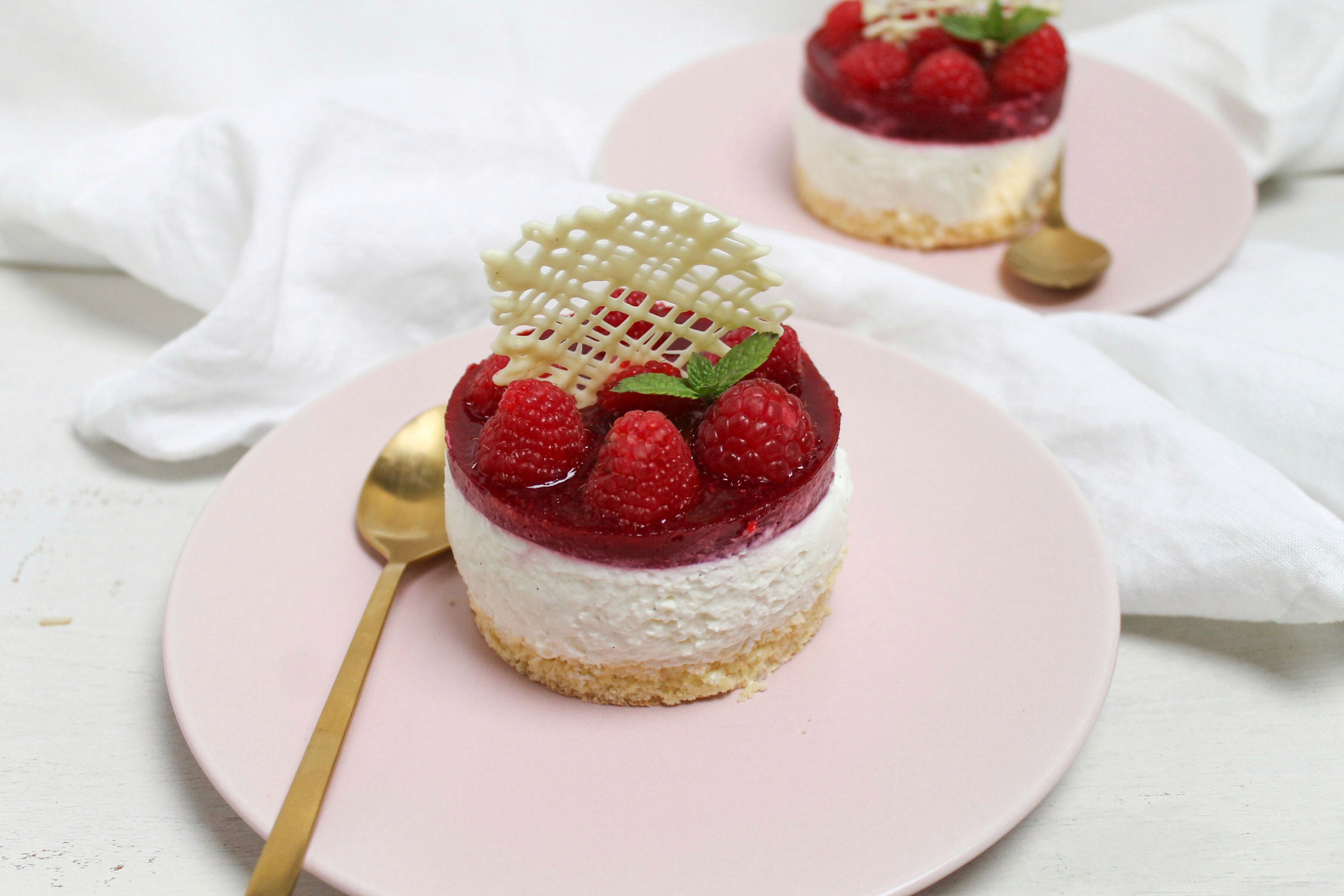 Topfen Himbeer Törtchen - (K)leckerei Topfen Himbeer Törtchen - (K)leckerei