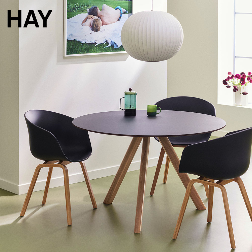 HAY ヘイ COPENHAGUE CPH 20 ROUND Φ120 x H74 コペンハーグ ラウンドテーブル ダイニングテーブル 家具 -  BERRY-KAGU｜おうち時間を楽しく 北欧インテリア・北欧雑貨・北欧家具・日本の家具