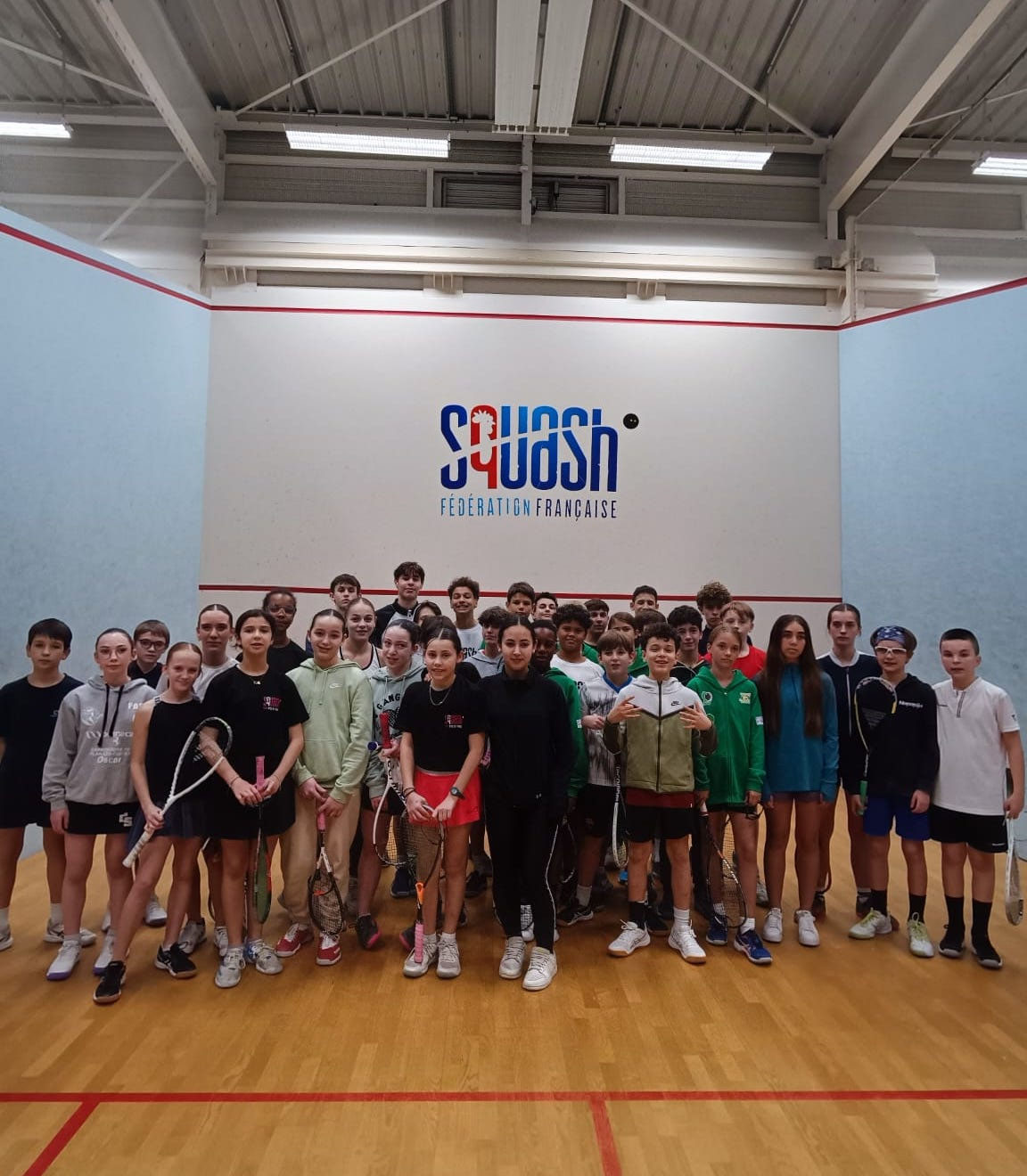 The French Junior Squash Open in Lille an international tournament not
